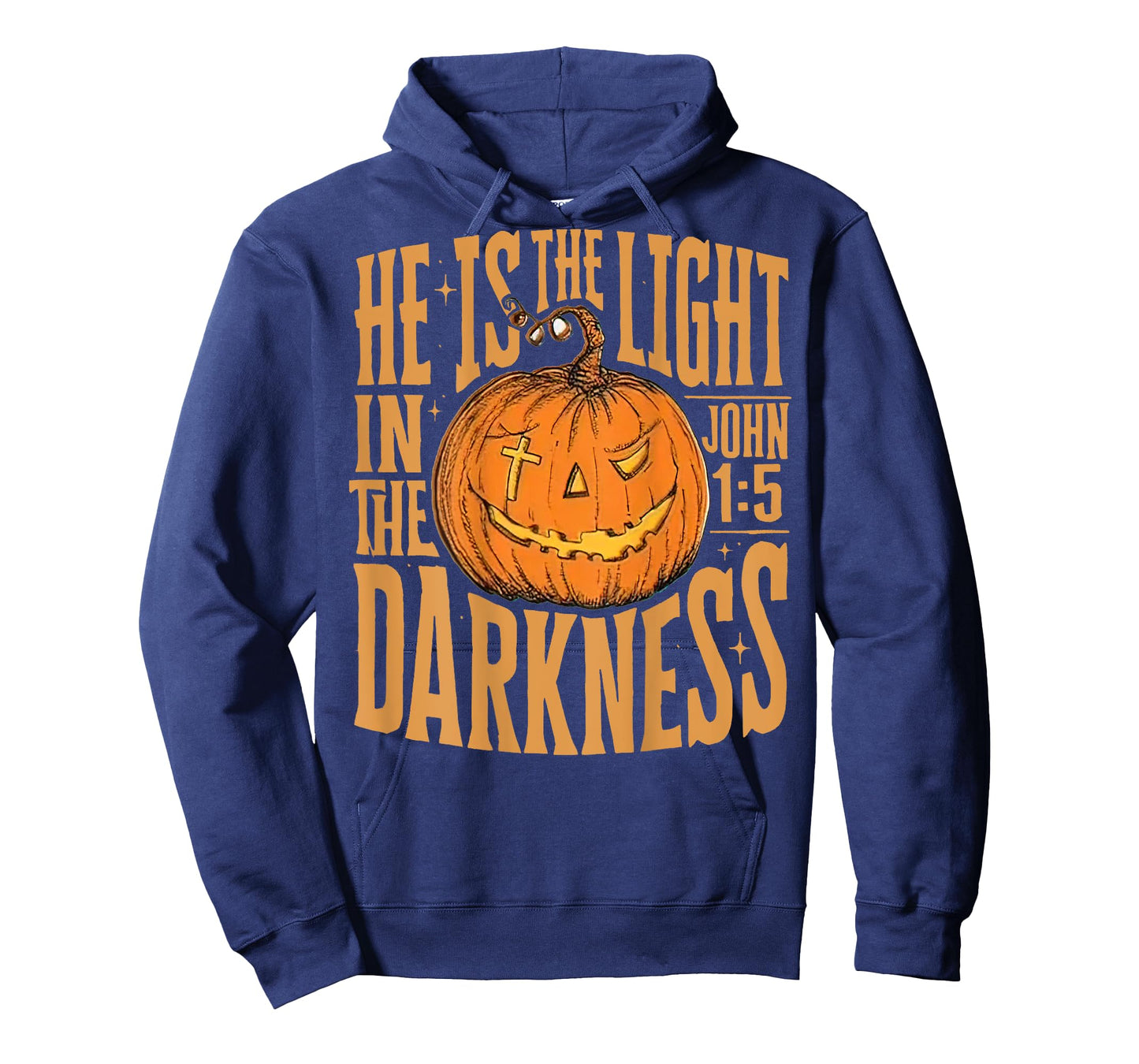 He Is The Light In The Darkness, Dentist Halloween (On Back) T-Shirt