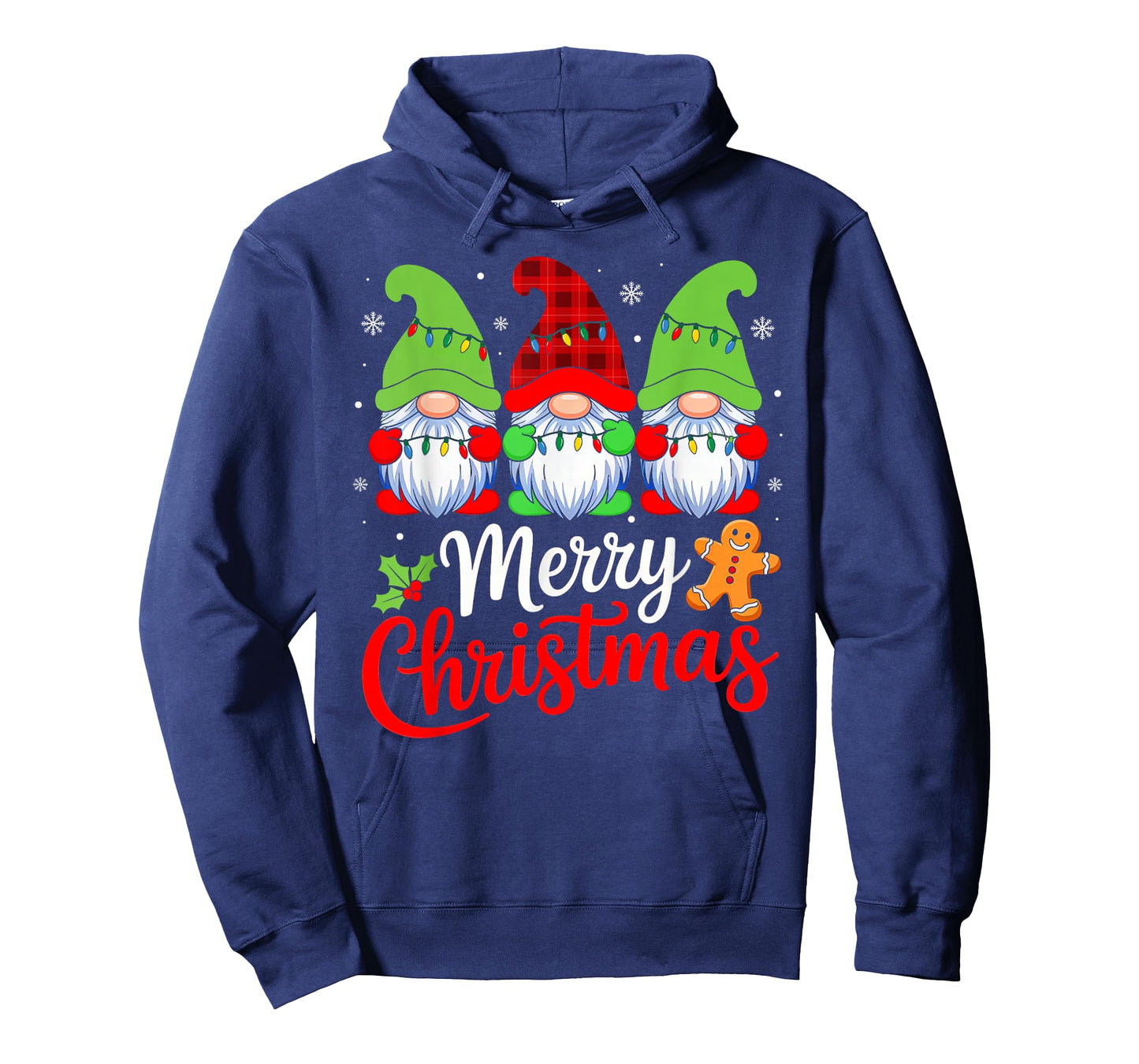 Merry Christmas Gnome Shirt Funny Xmas Pajamas Men Women T-Shirt
