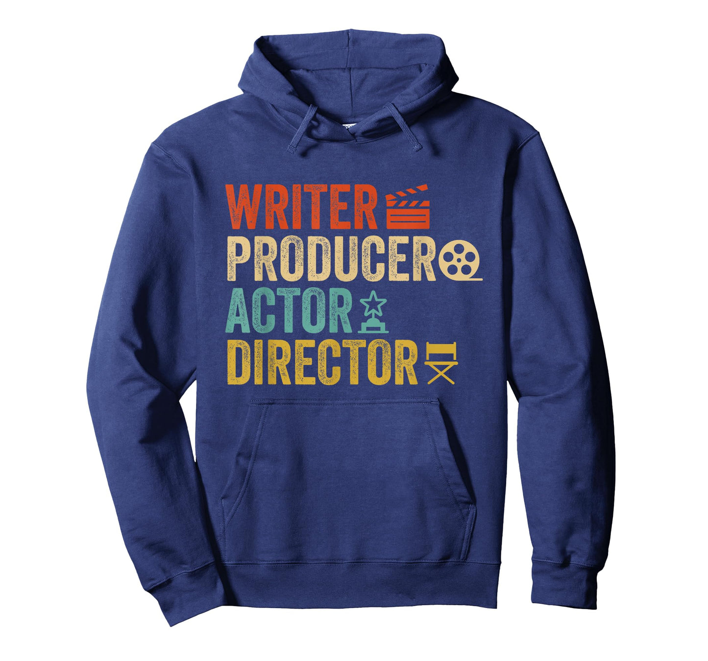 Writer Producer Actor Director Retro Film Filmmaking T-Shirt
