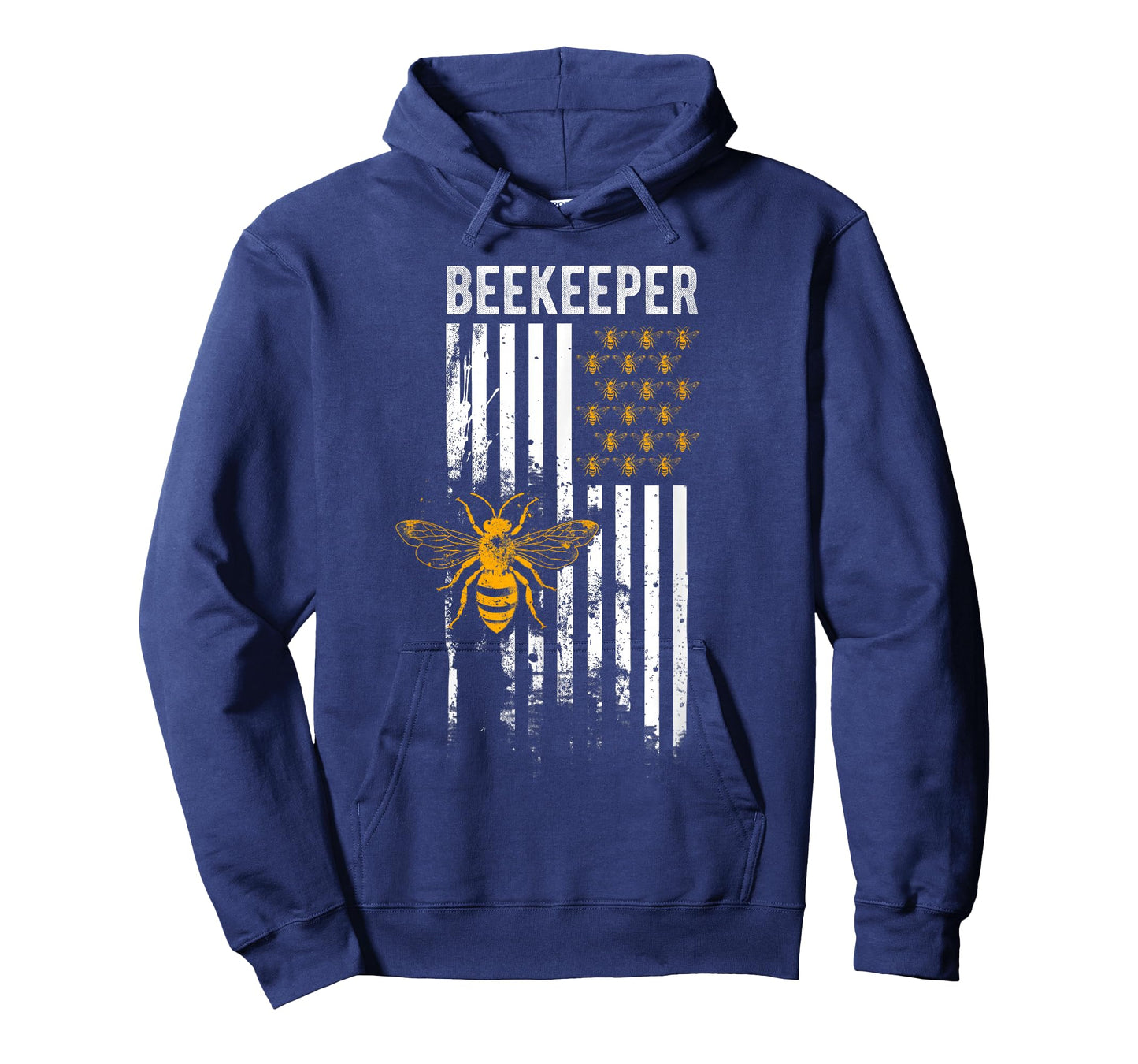 BEEKEEPER Beekeeping American Flag Patriot Bee America Fan T-Shirt