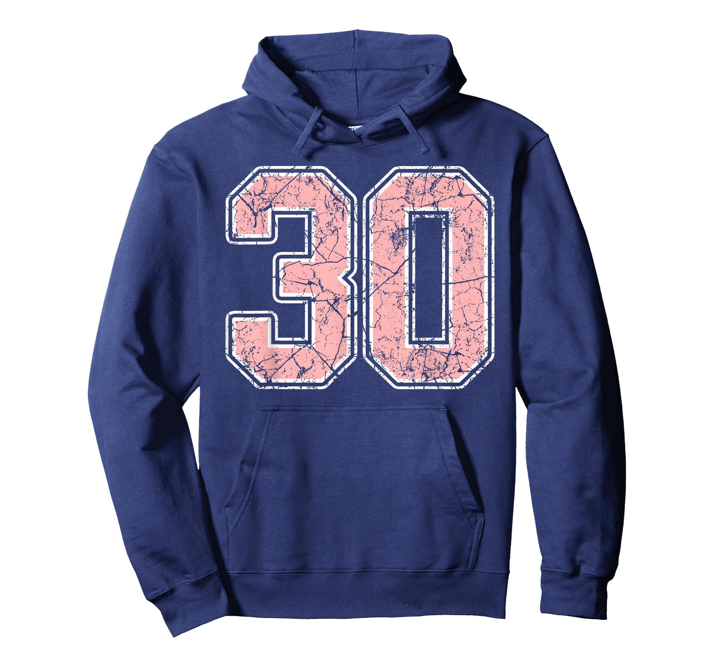Pink and White Number 30 Jersey Player Uniform #30 Fan T-Shirt