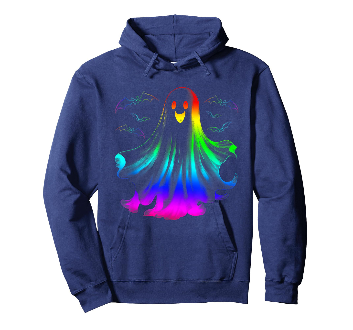 Rainbow Ghost LGBT Gay Pride Lesbian Halloween Costume T-Shirt