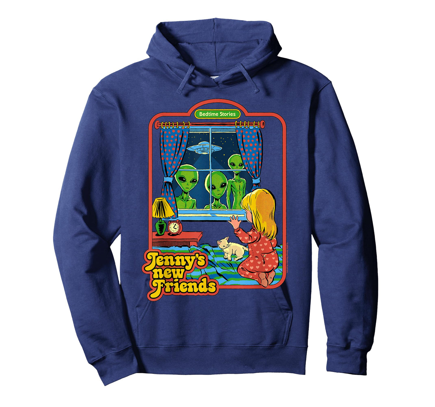 Jenny's New Friends UFO Alien Retro Funny Adult Humor T-Shirt