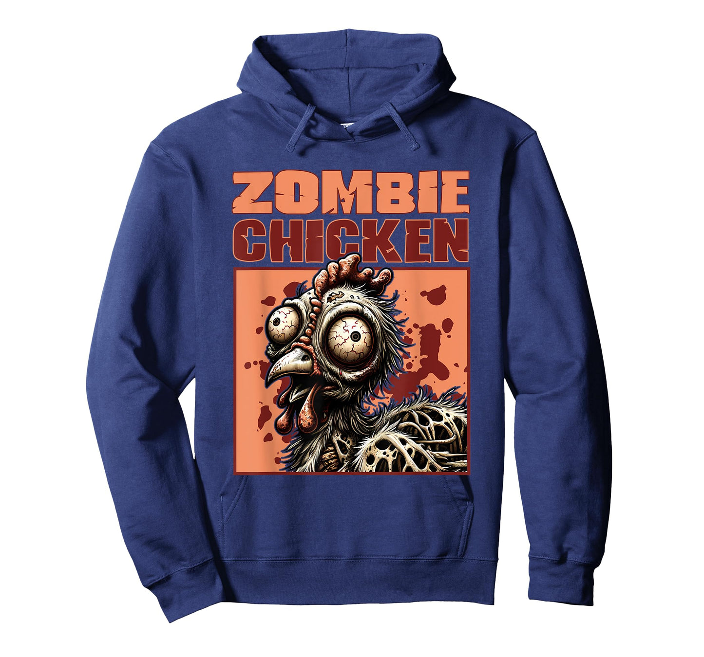 Zombie Chicken Gothic Horror T-Shirt