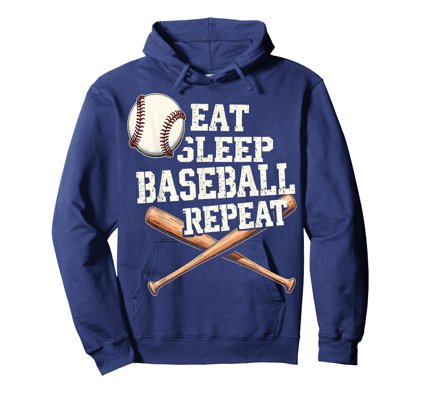 Eat Sleep Baseball Repeat Funny T-Shirt