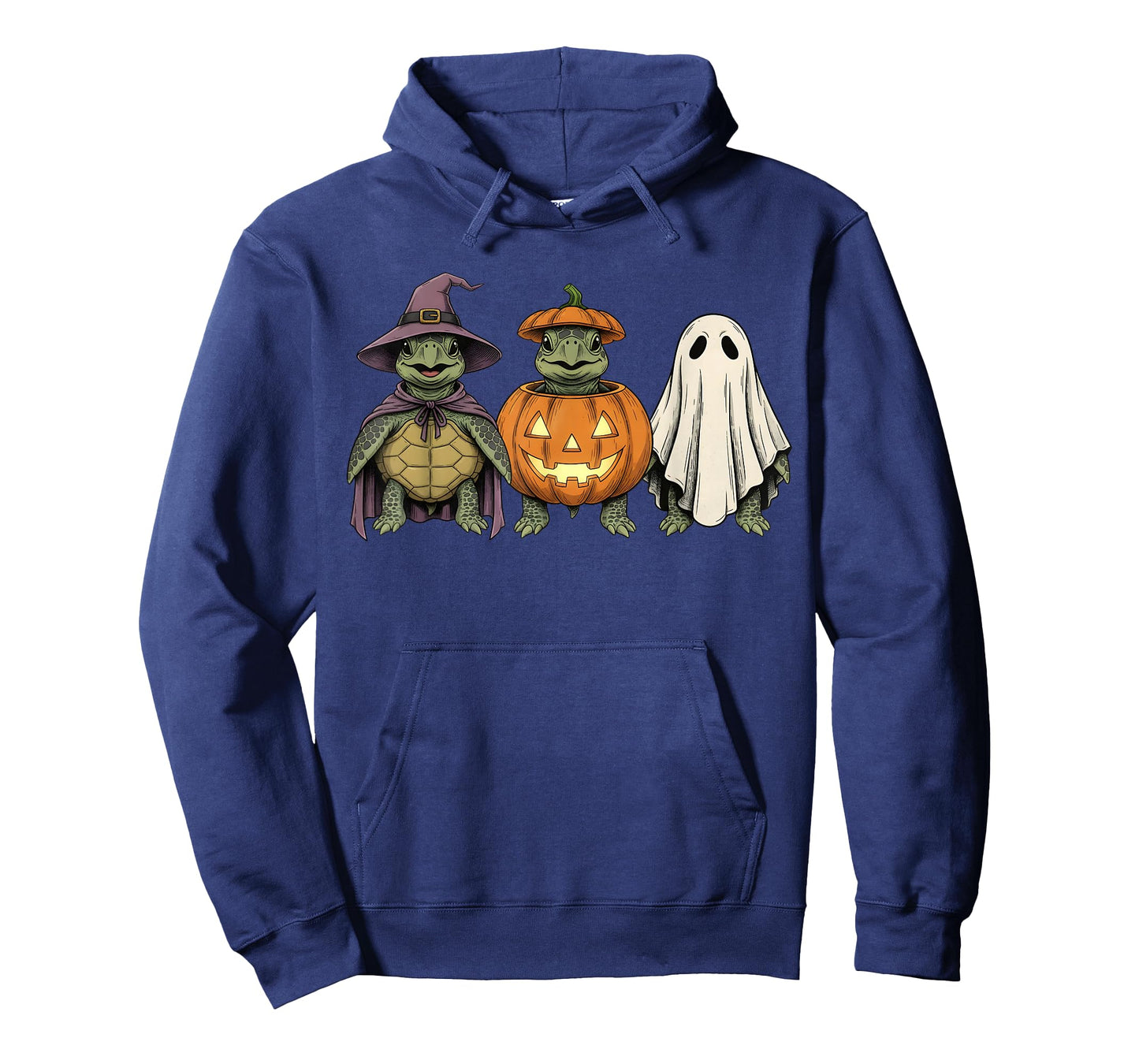 Spooky Ghost Sea Turtle Lover Pumpkin Halloween T-Shirt