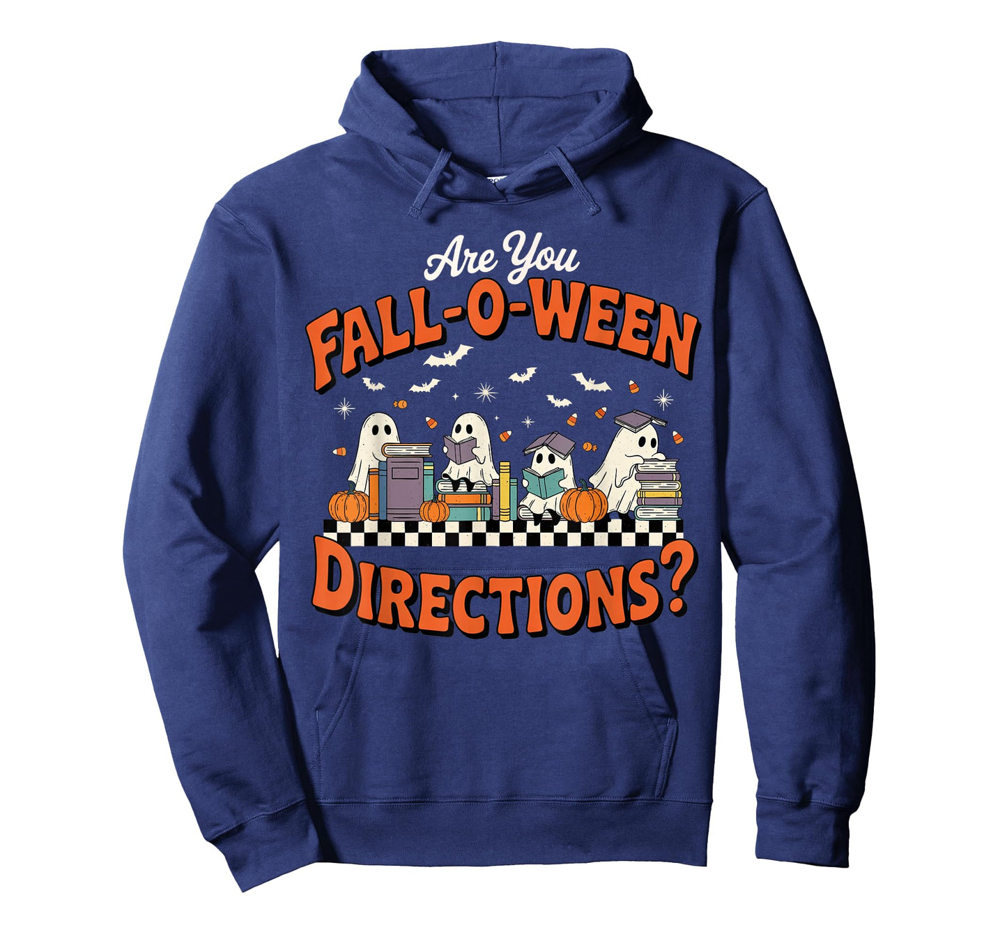 are You Fall o ween Directions Funny Halloween Teacher Ghost T-Shirt