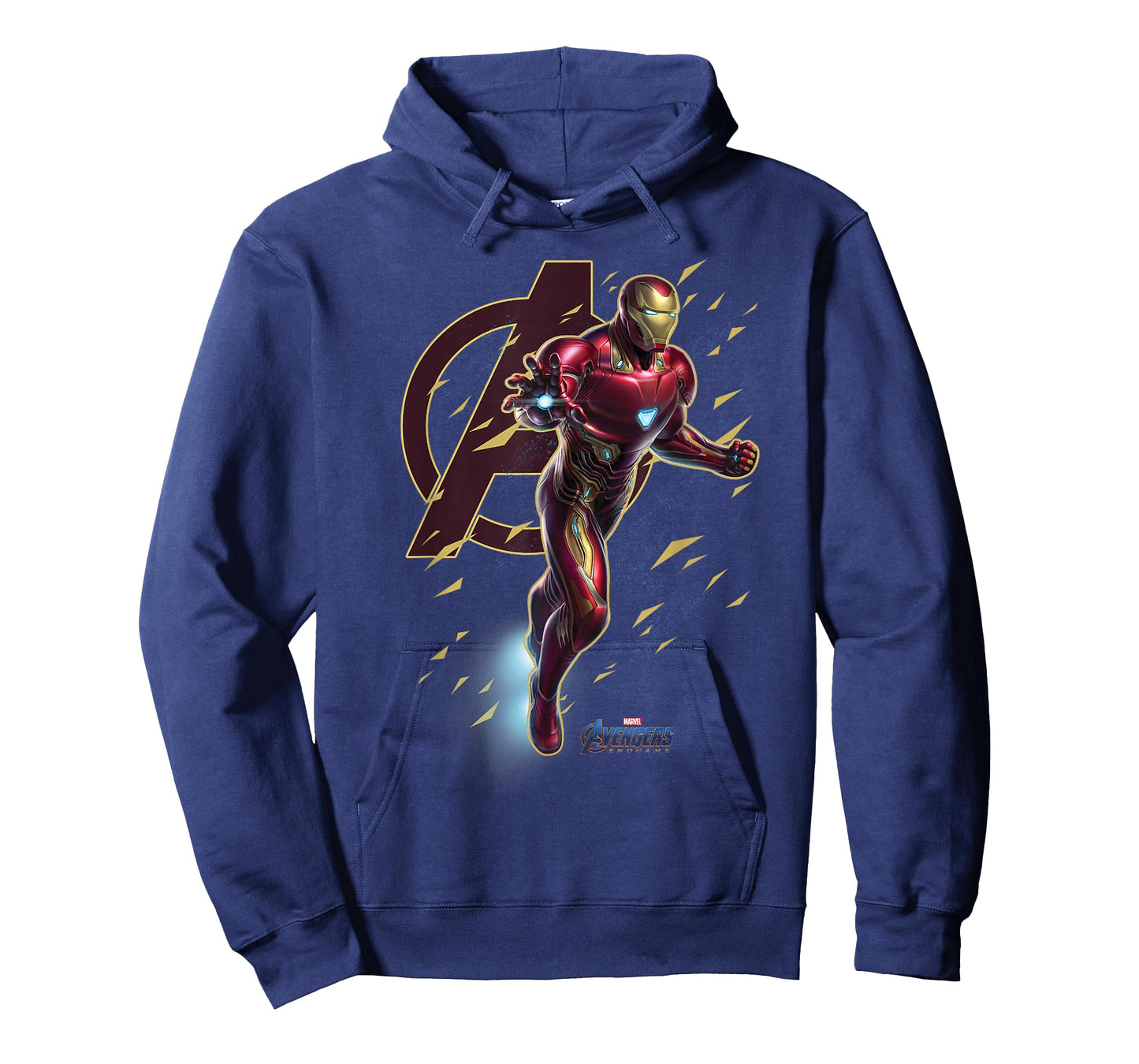 Marvel Avengers Endgame Iron Man Action Pose Graphic T-Shirt