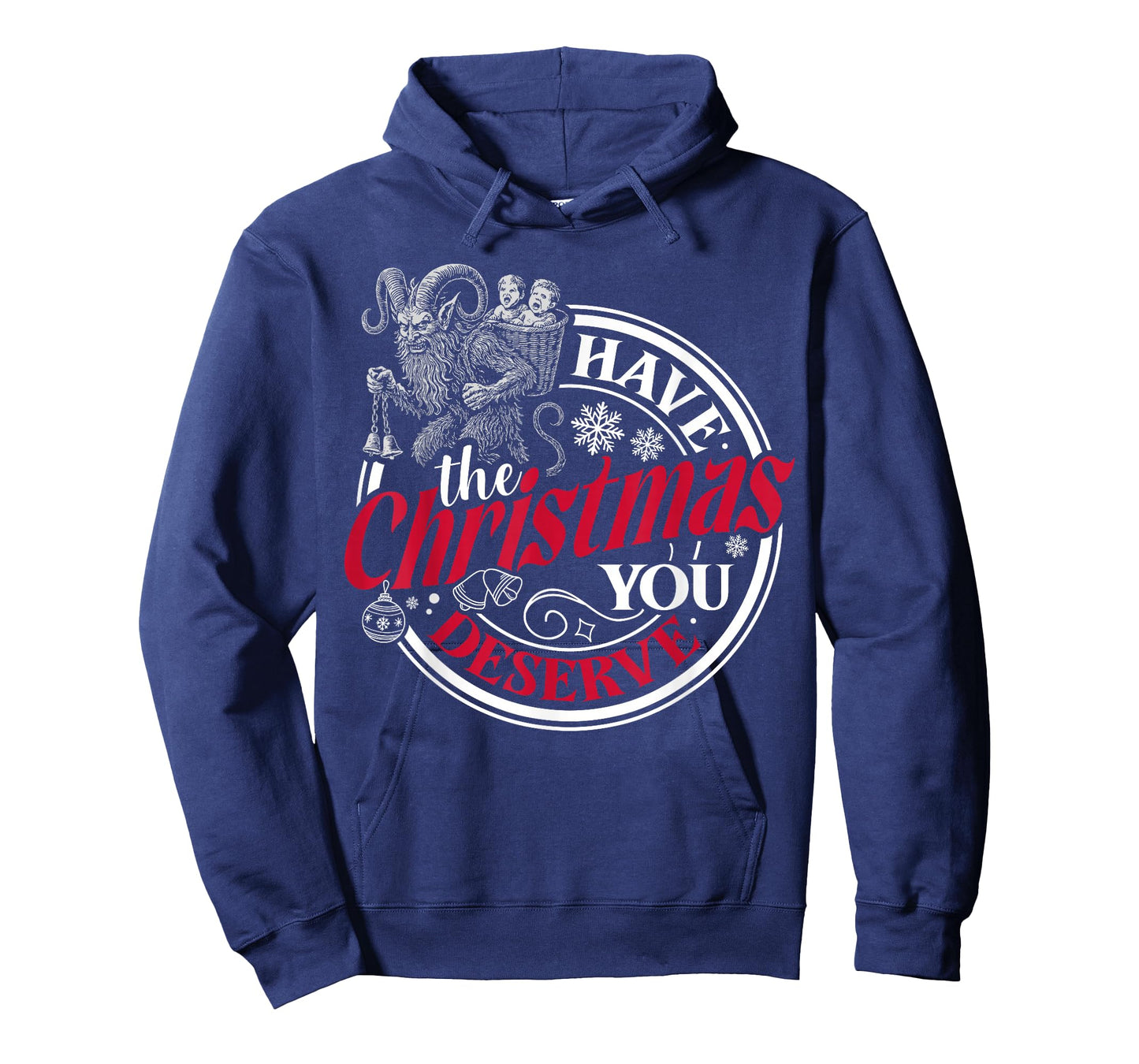 Krampus Have The Christmas You Deserve Retro Dark Humor Xmas T-Shirt