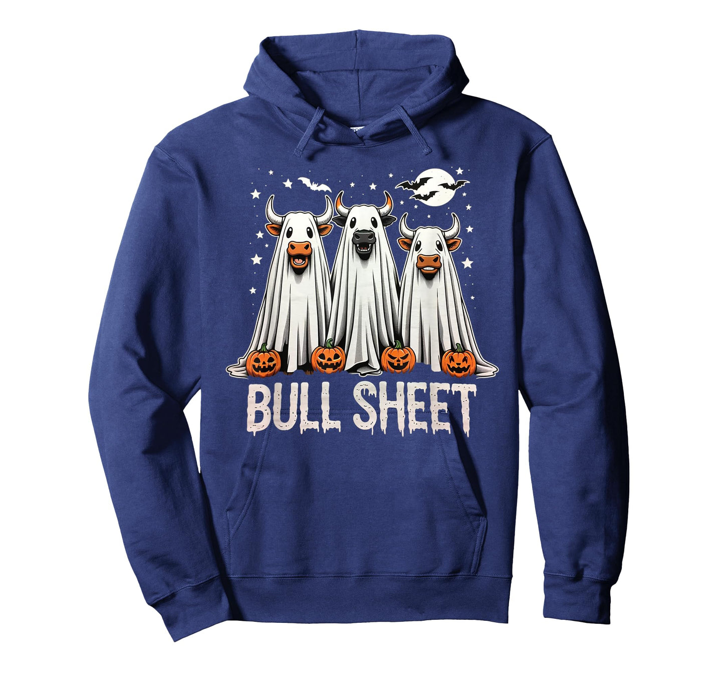 Bull Sheet: Funny Ghost Cow Halloween T-Shirt
