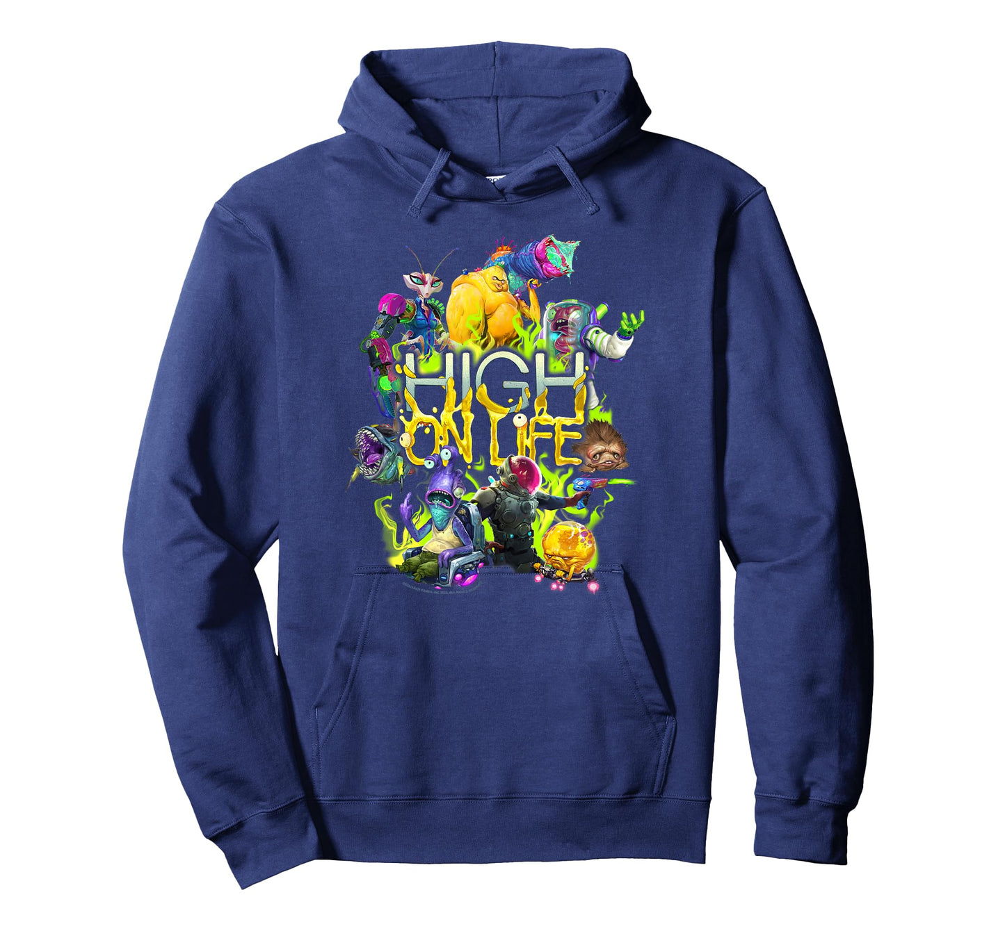 High on Life Character Mashup Group Shot Poster T-Shirt