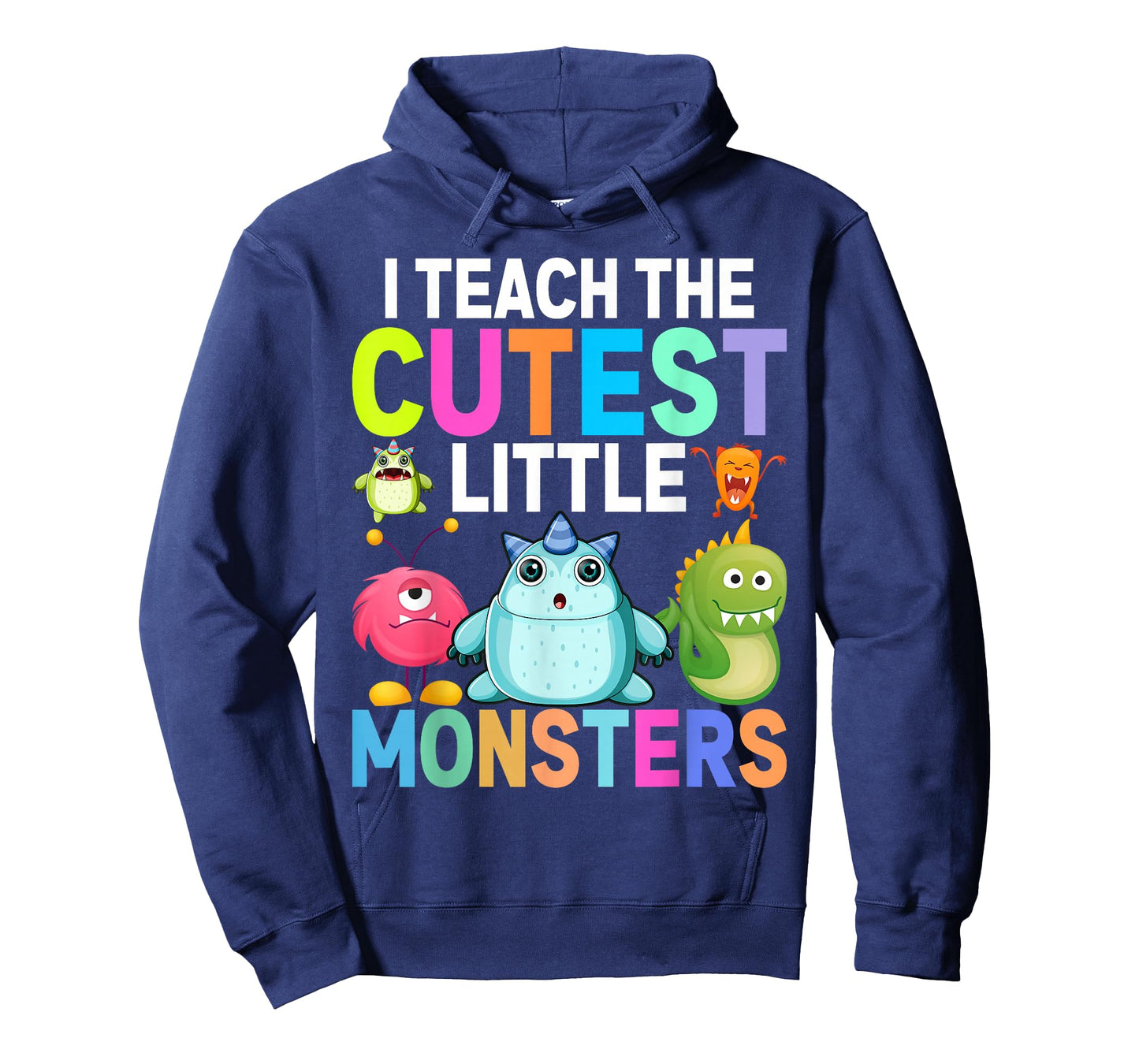 I Teach The Cutest Little Monsters Teachers T-Shirt