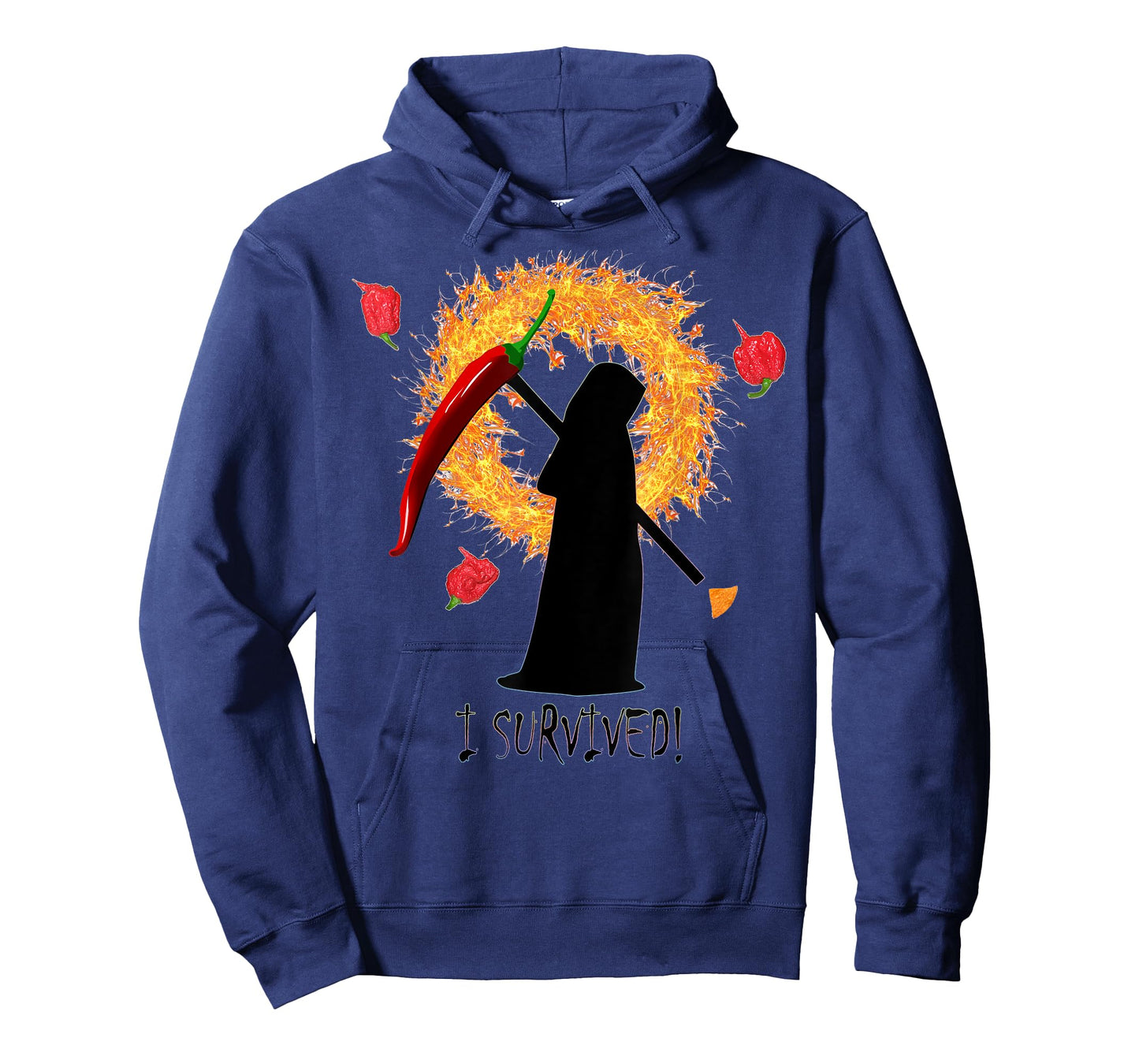 Reaper Paqui Challenge I Survived Tee T-Shirt