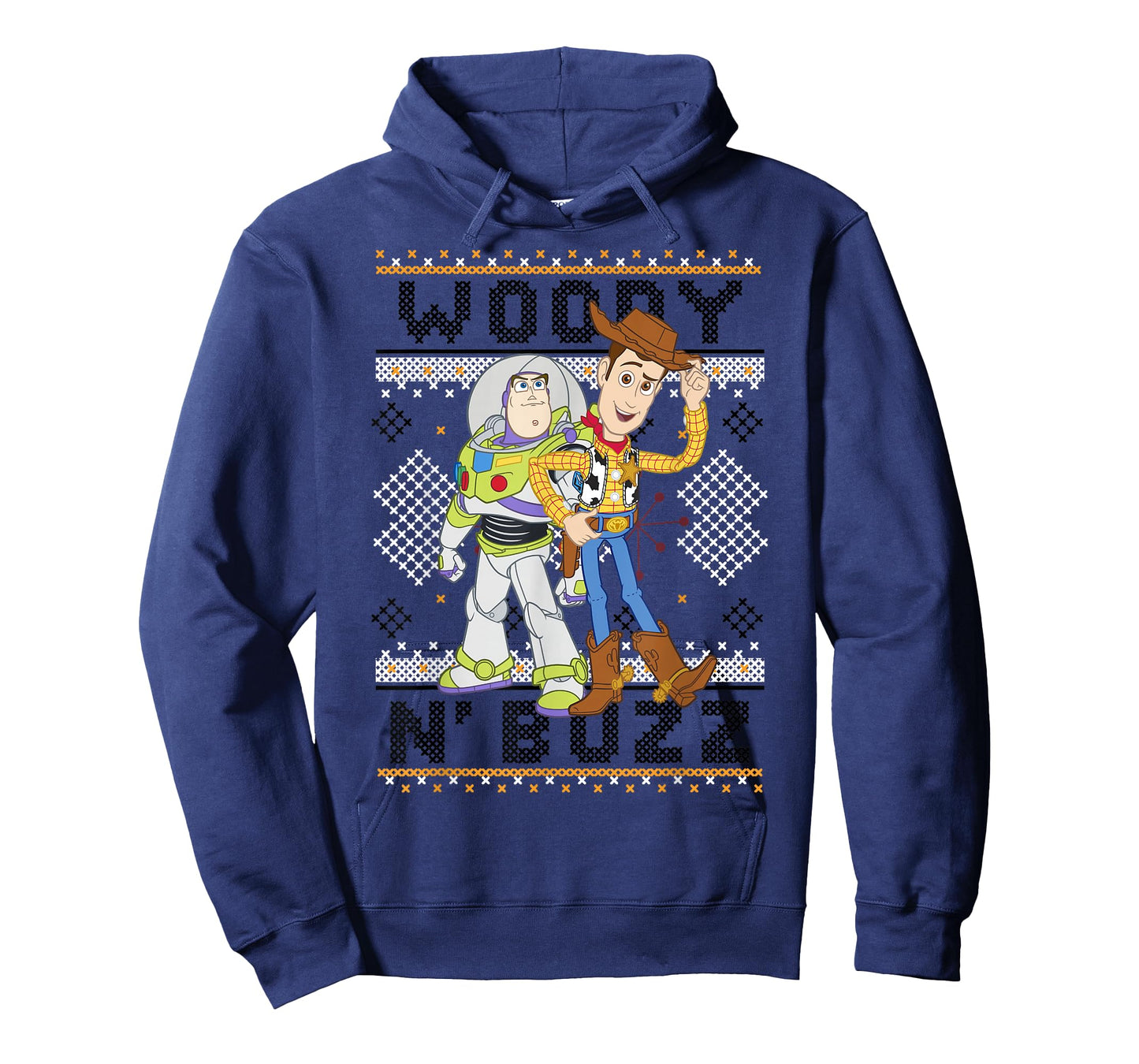 Disney Pixar Toy Story Christmas Ugly Sweater Buzz & Woody T-Shirt