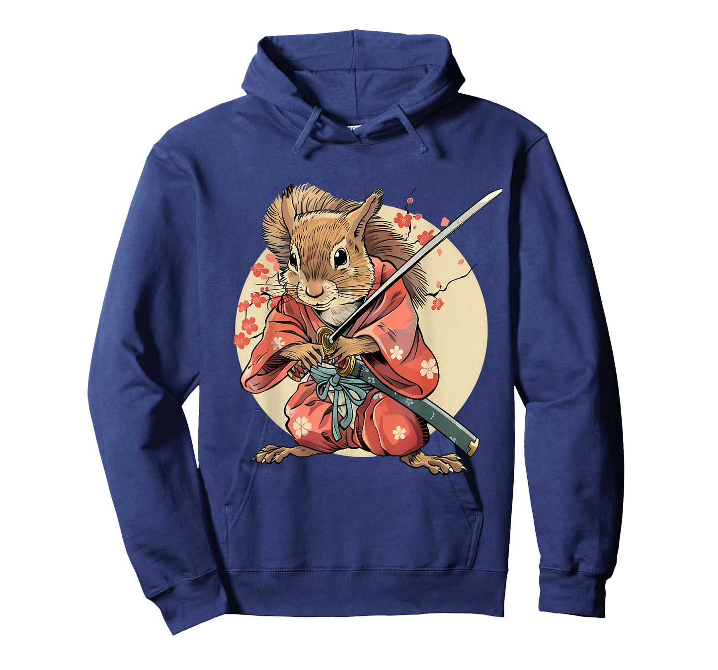Japanese Warrior Samurai Squirrel Japanese Ninja Squirrel T-Shirt