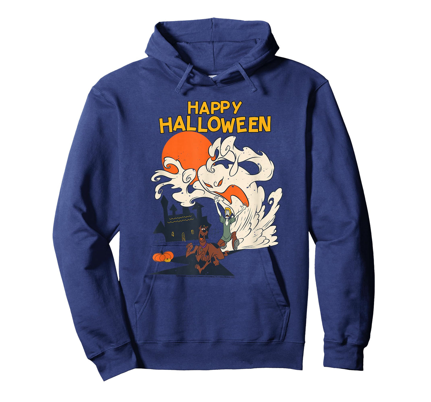 Scooby-Doo Halloween Scooby Shaggy Ghostly Haunt T-Shirt