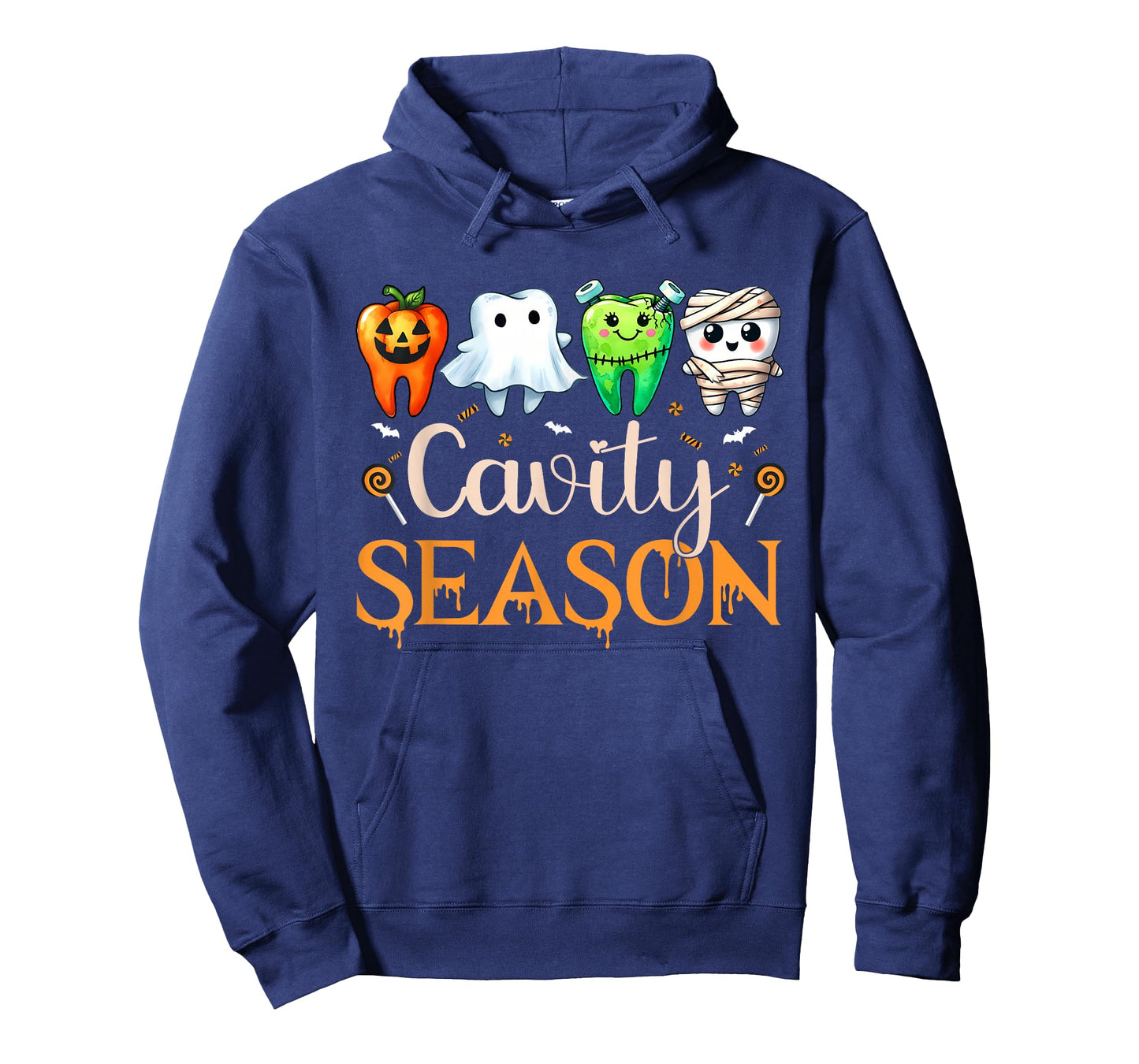 Cavity Season Ghosts Halloween Dental Hygienist Or Assistant T-Shirt