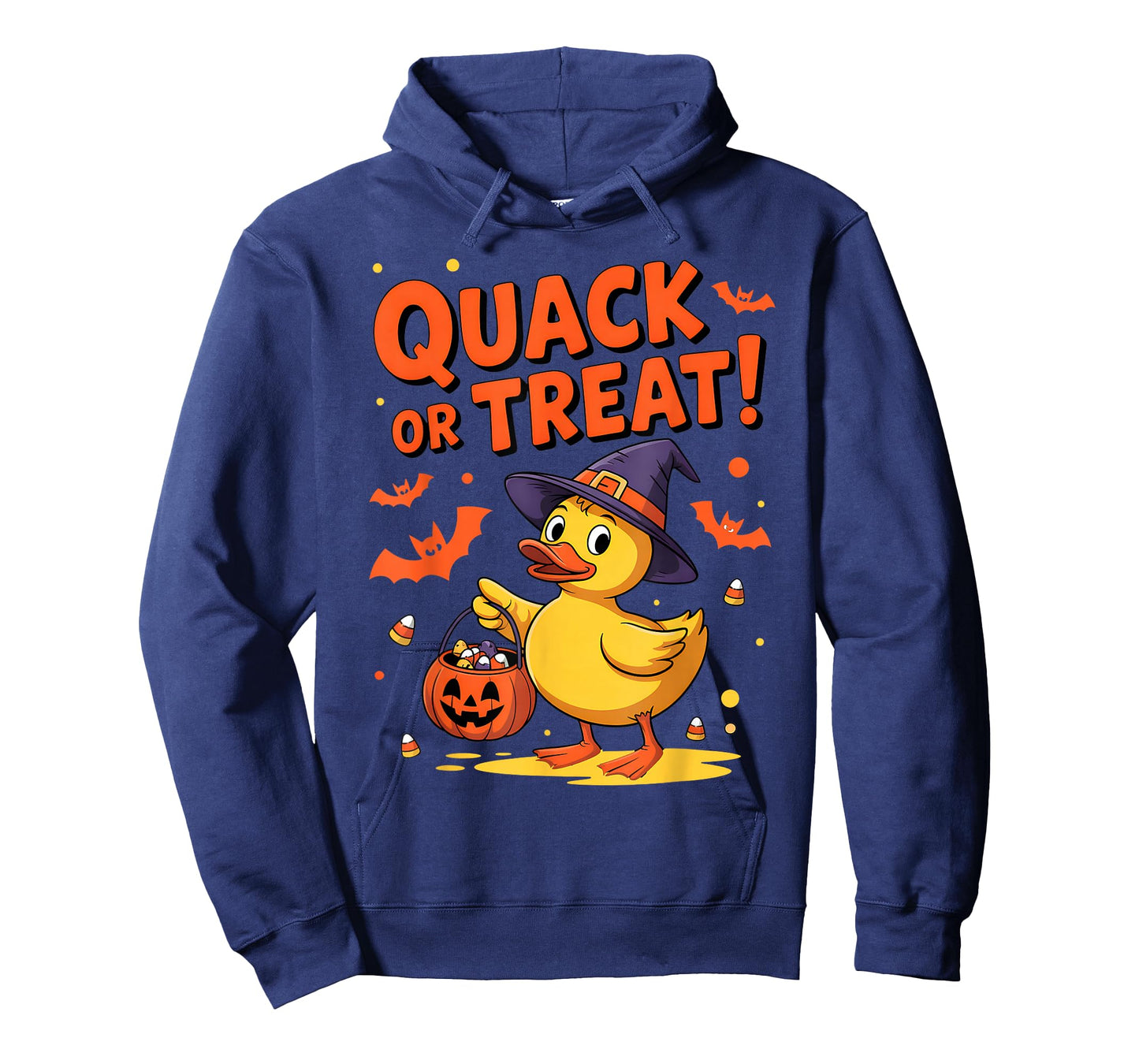 Quack or Treat Funny Rubber Duck Duckie Halloween Kids Boys T-Shirt
