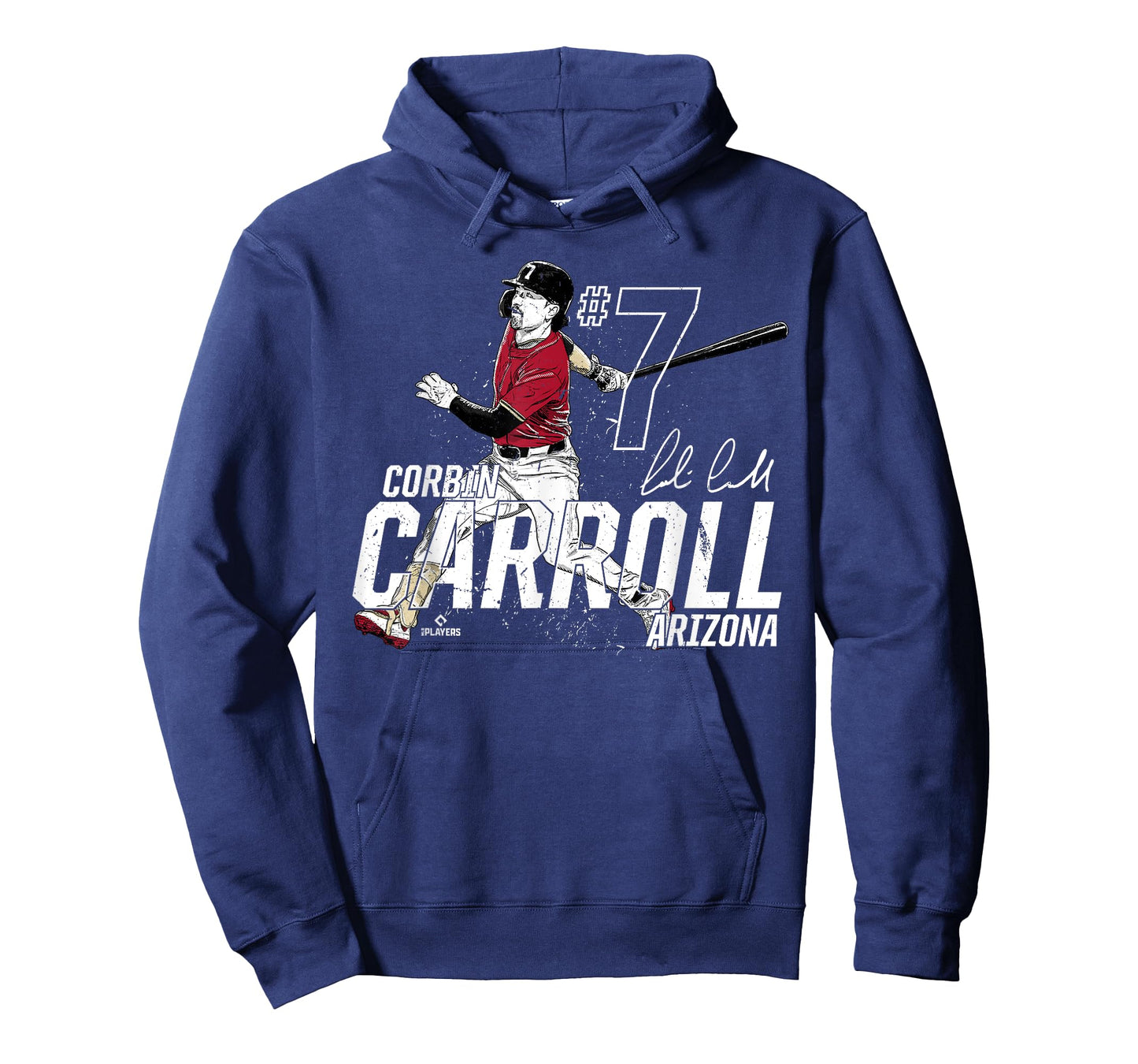 Dynamic Pose Corbin Carroll Arizona Baseball MLBPA T-Shirt