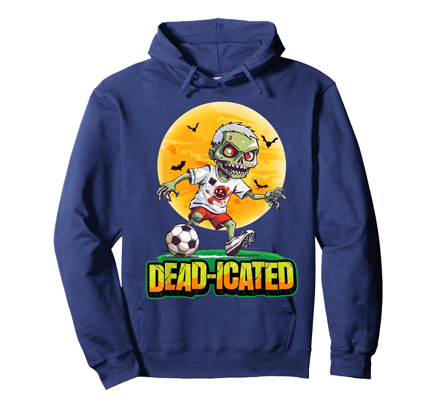 Zombie Soccer Player Scary Soccer Halloween T-Shirt