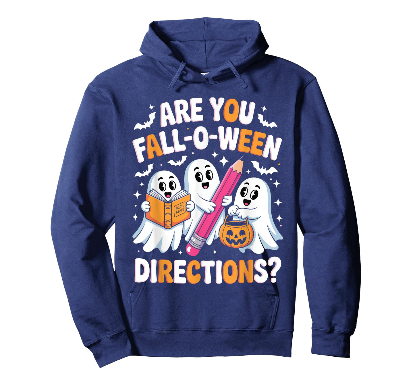 Cute Teacher Ghost are You Falloween Directions Women T-Shirt