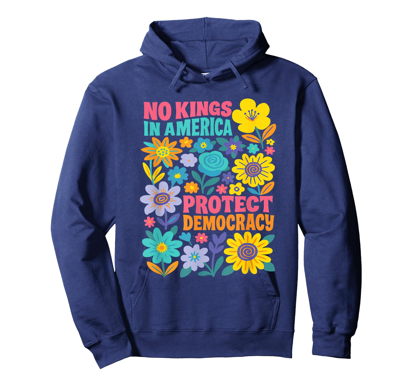 No Kings in America Protest Democraty No Kings Since 1776 T-Shirt