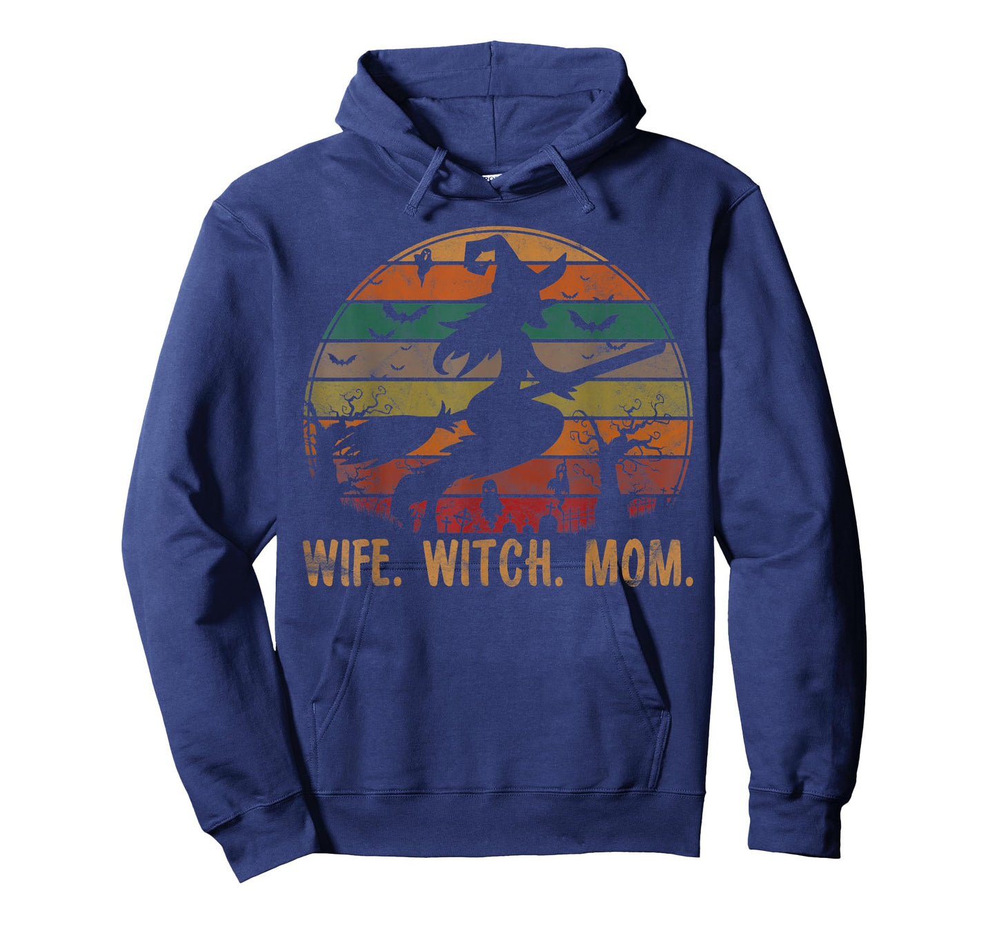 Wife Witch Mom Woman Halloween Gift Matching Group Costume T-Shirt