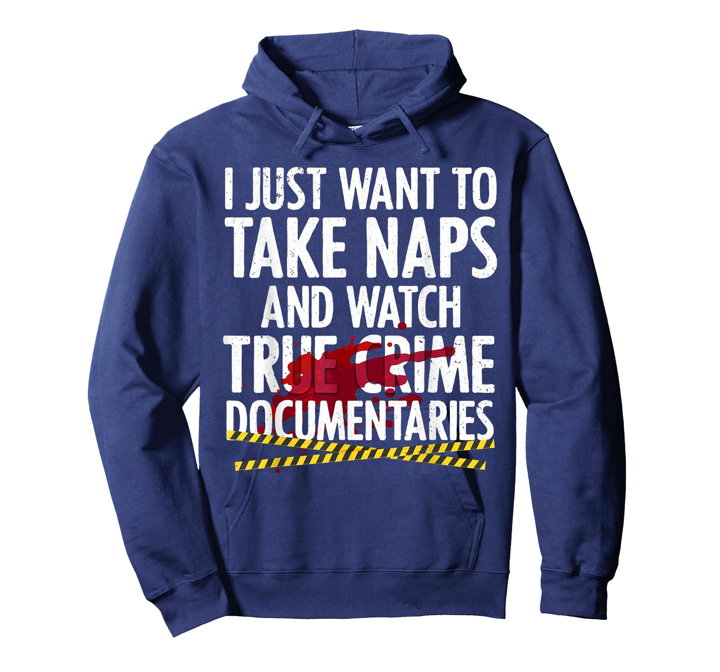 Cool True Crime For Men Women Crime Lover Nap Documentaries T-Shirt