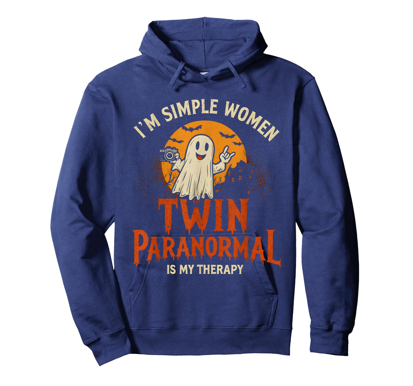 I'm a Simple Woman Twin Paranormal is My Therapy Gosh T-Shirt