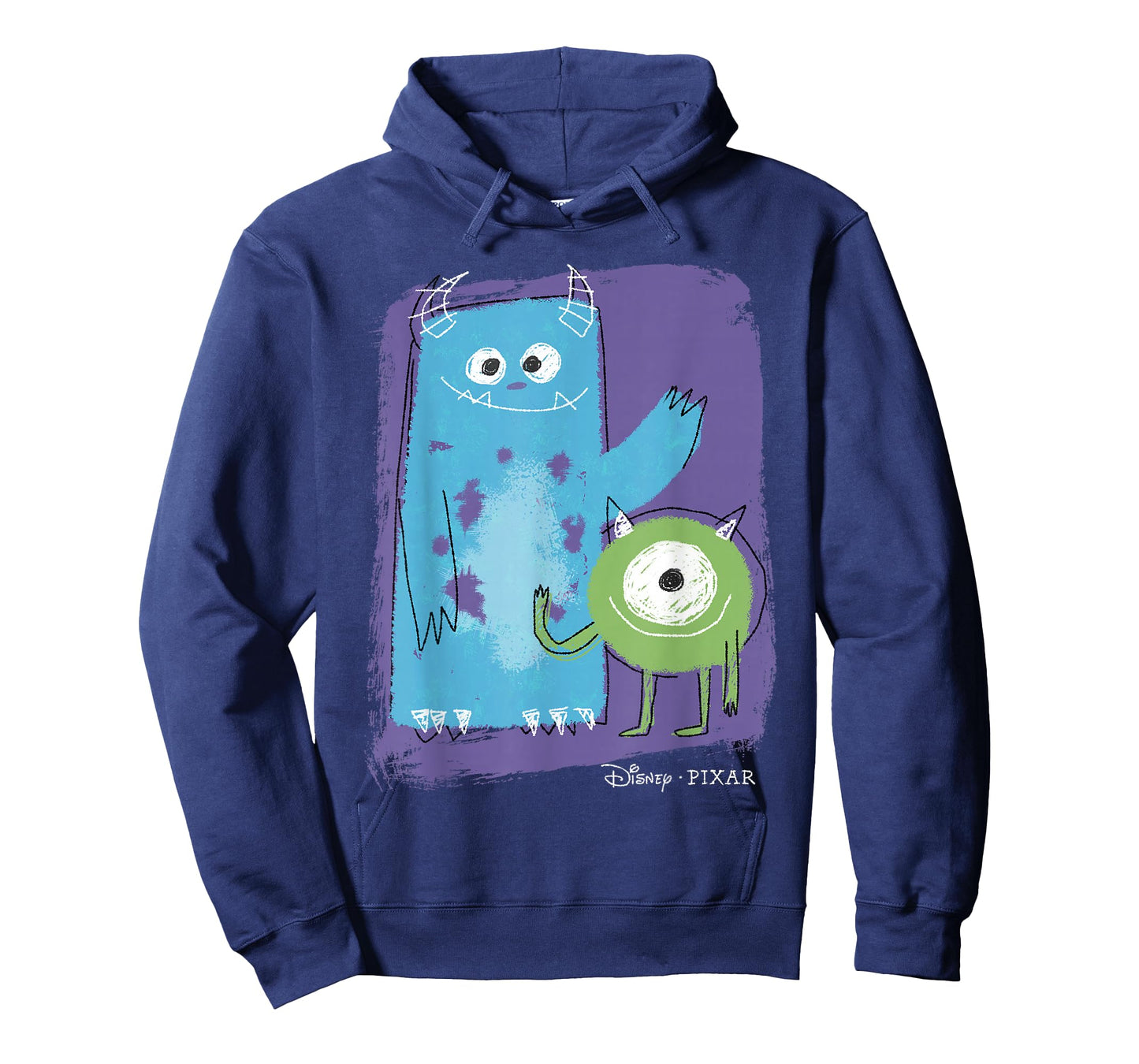 Disney Pixar Monster's Inc. Mike & Sully Painted Sketch T-Shirt