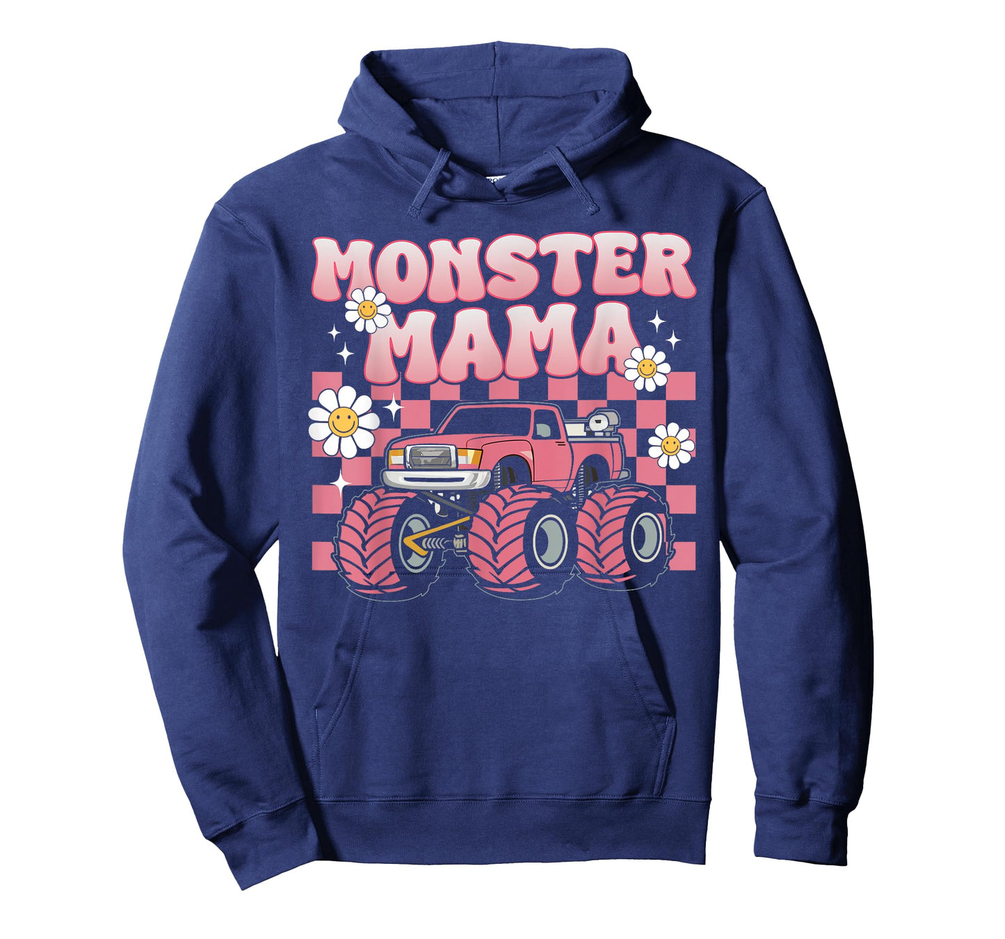 Groovy Monster Truck Mama Mom Monster Truck Are My Jam Truck T-Shirt