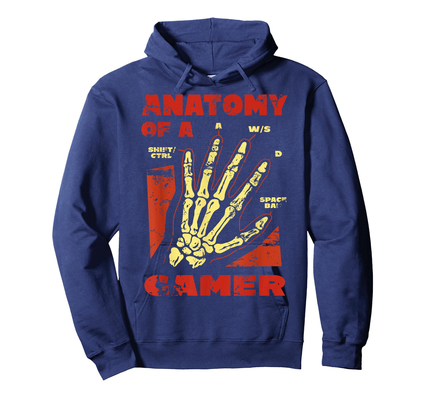 Anatomy of a Gamer Video Game Player Gamer T-Shirt