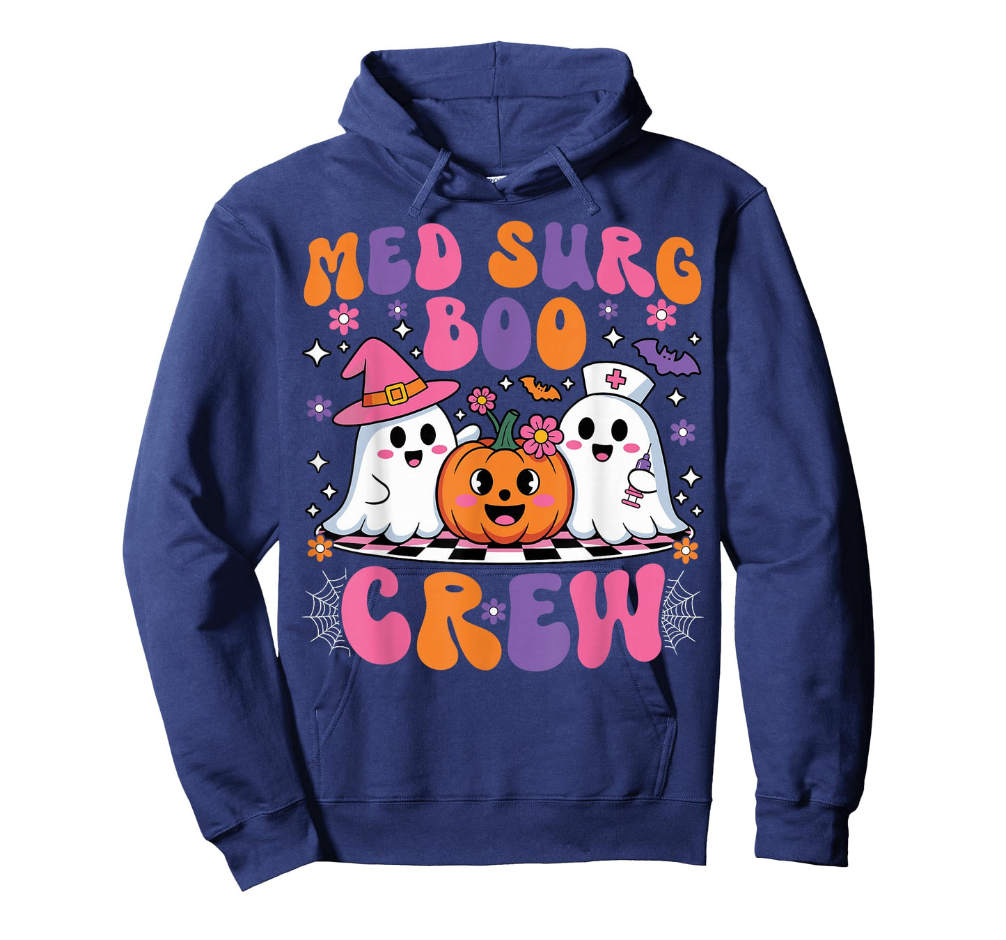 Med Surg Nurse Boo Crew Surgical Nursing Ghost Halloween T-Shirt