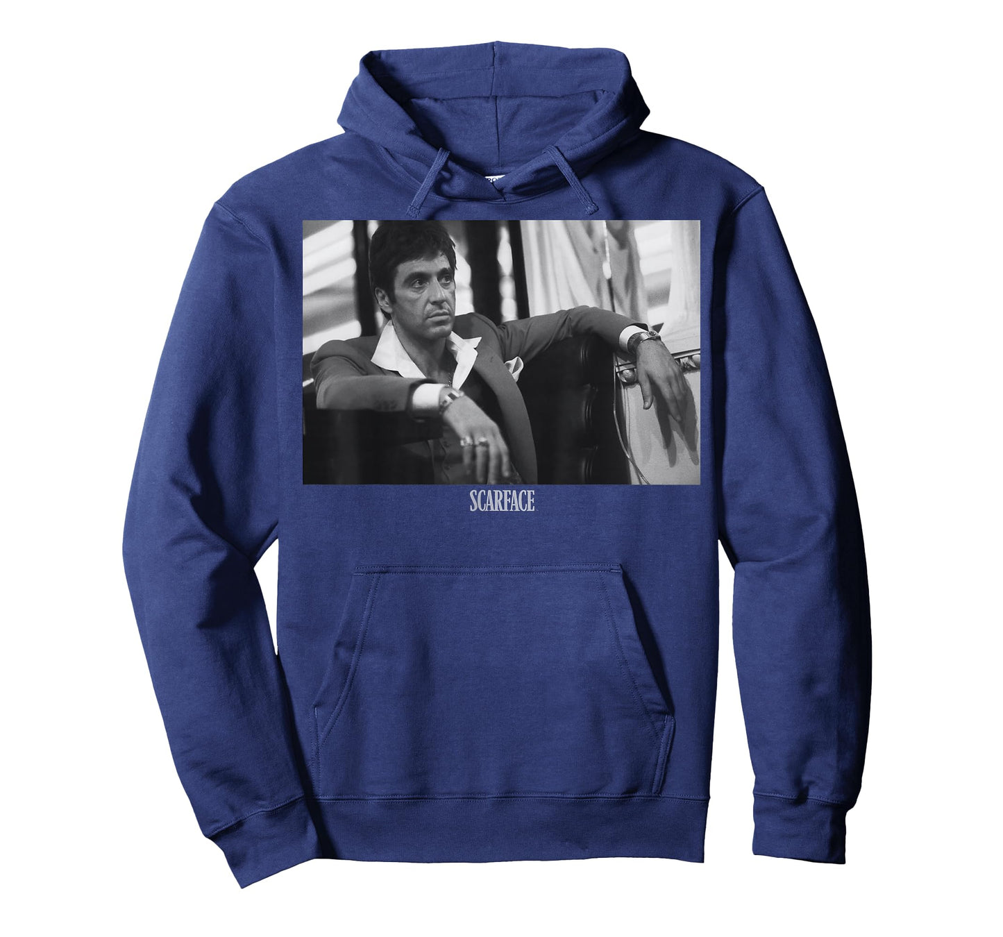 Scarface Tony Montana Sitting Portrait Logo T-Shirt