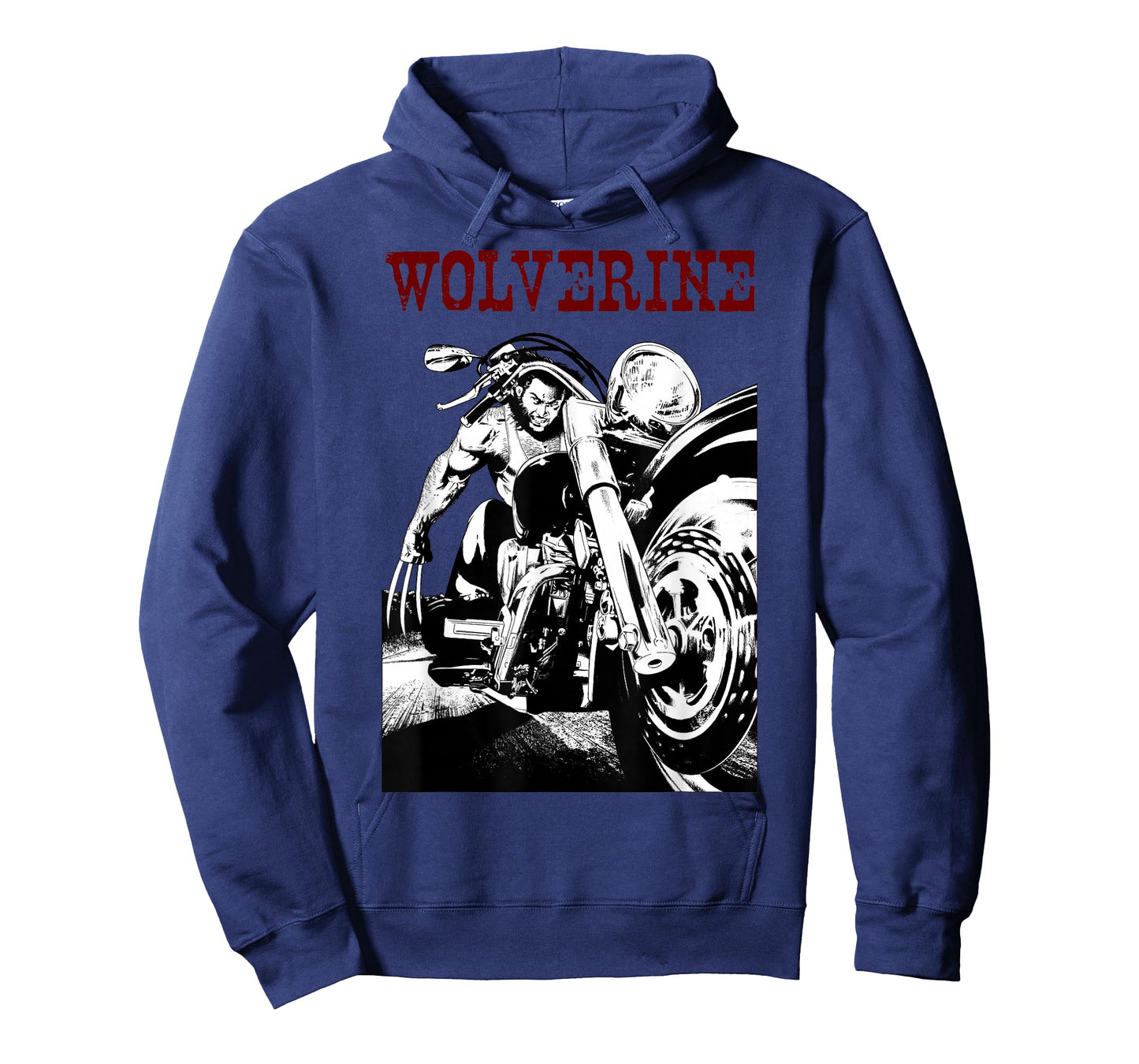 Marvel X-Men Wolverine Young Biker Logan Motorcycle T-Shirt T-Shirt