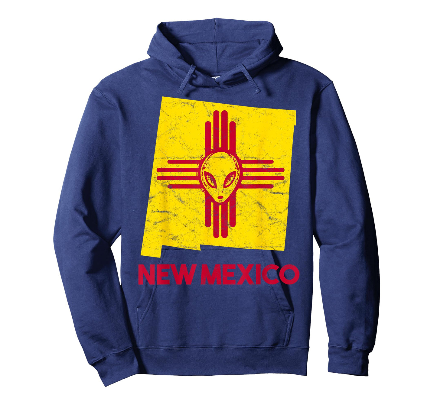 Roswell, New Mexico Flag Space Aliens Zia NM Souvenir T-Shirt