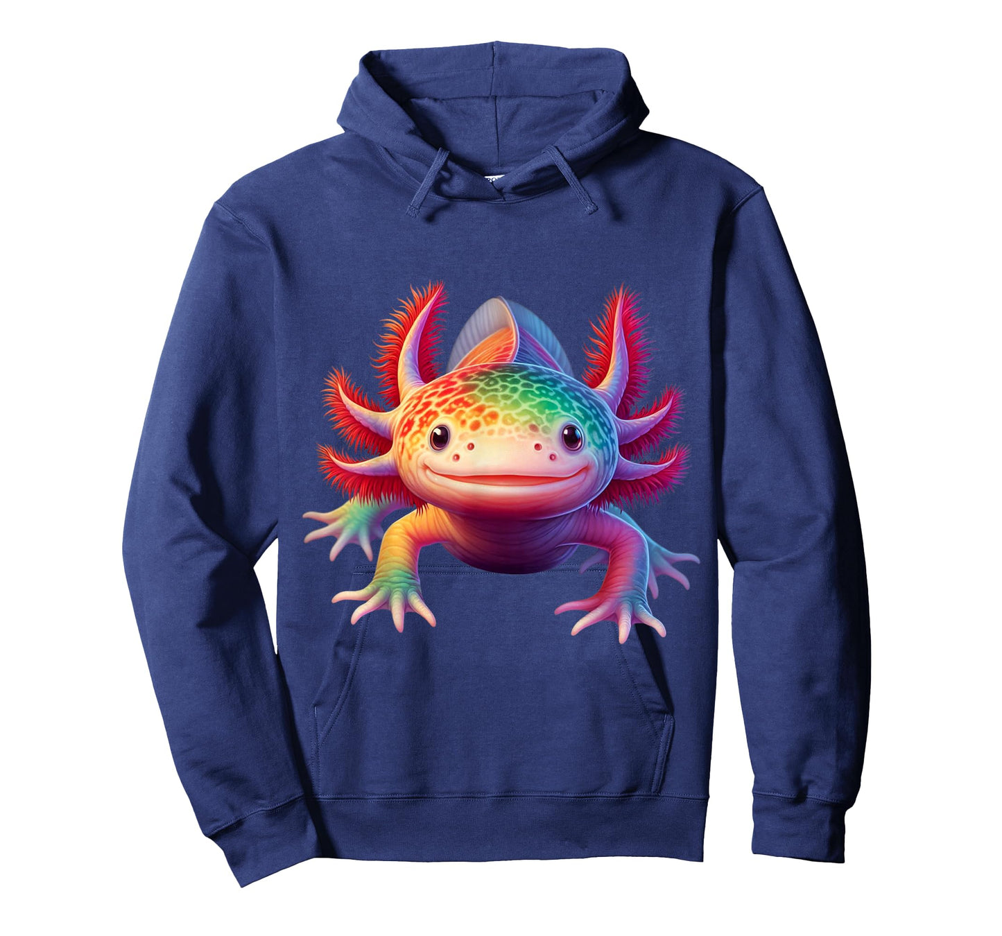 Axolotl Rainbow Beautiful Colorful Axolotl T-Shirt