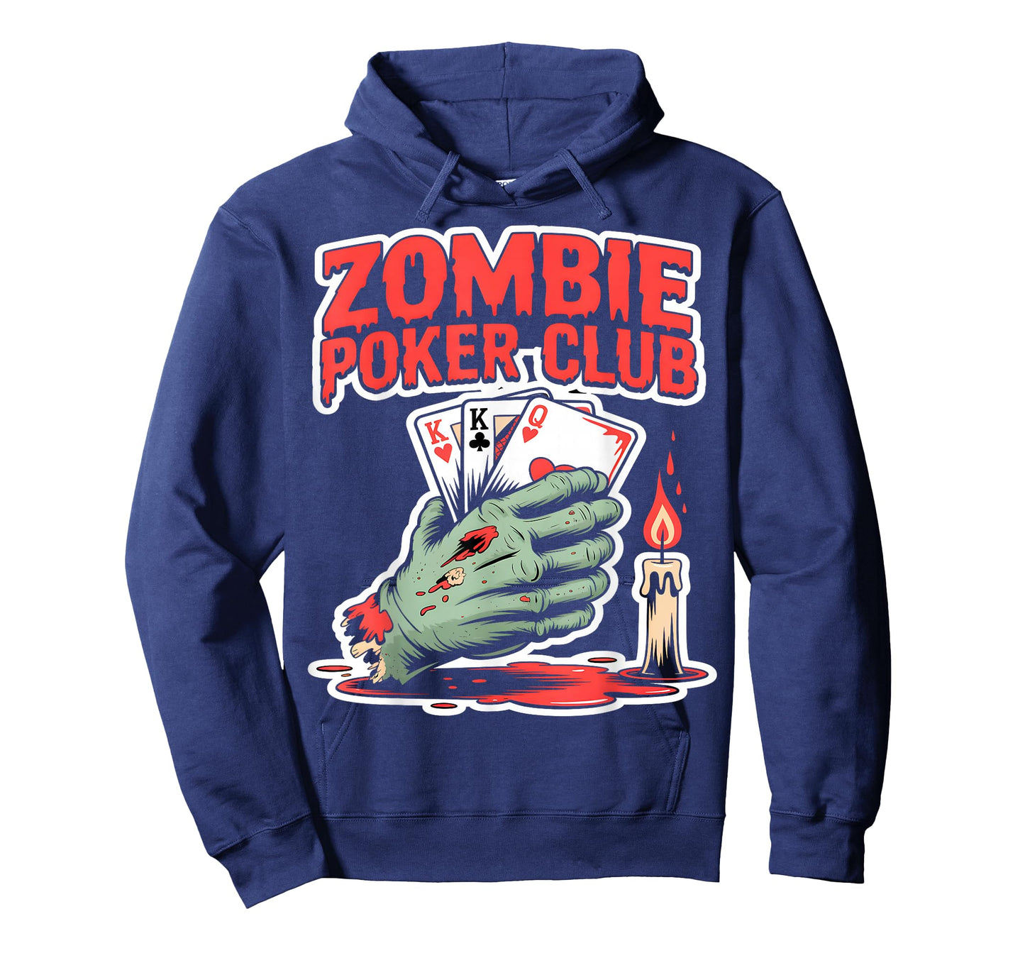 Zombie Poker Club Halloween T-Shirt