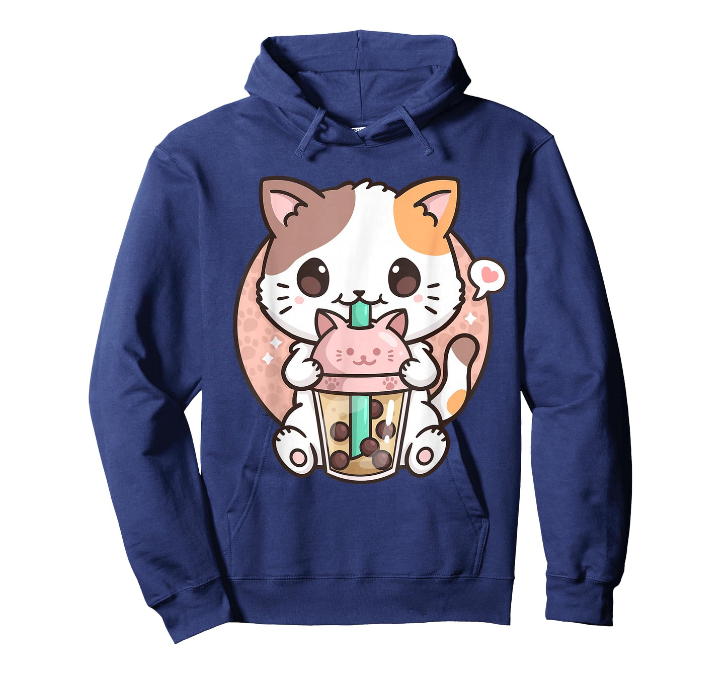 Boba Tea Cat Bubble Tea Cat Kawaii Anime Neko T-Shirt