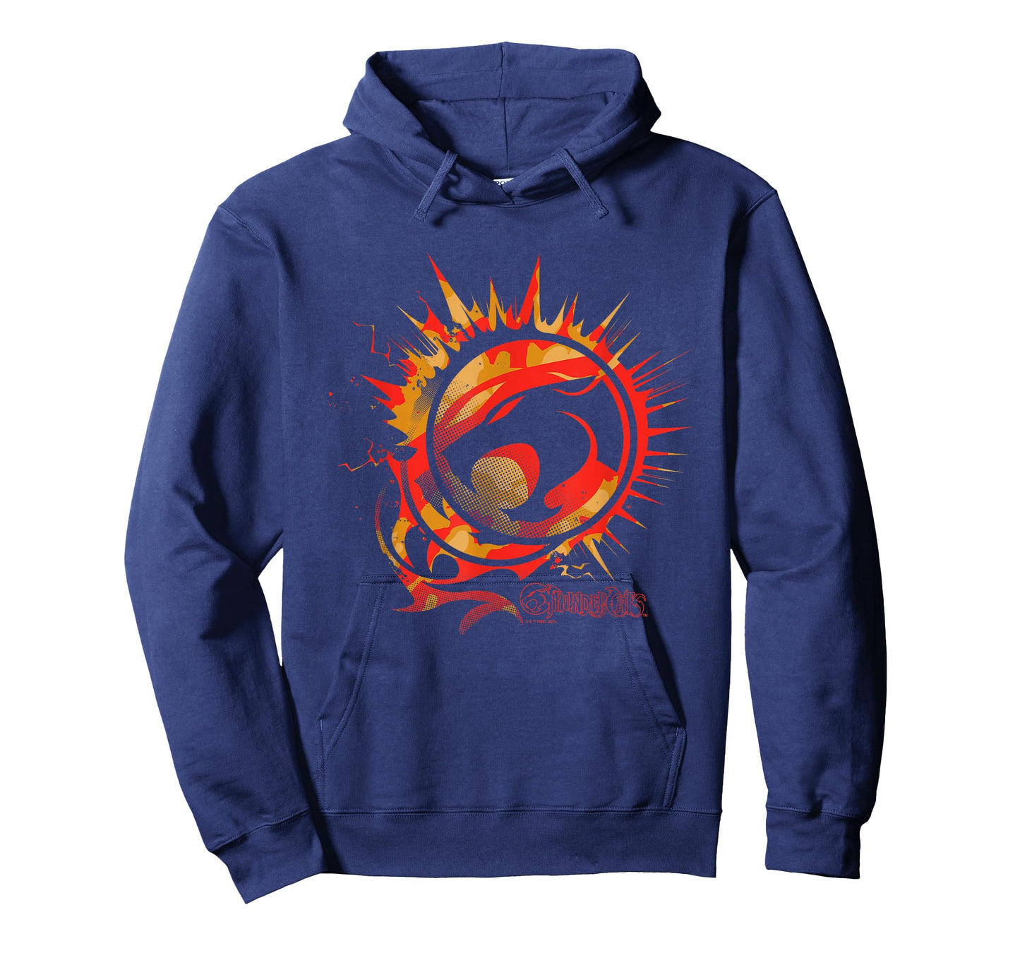 ThunderCats Logo on Fire T-Shirt