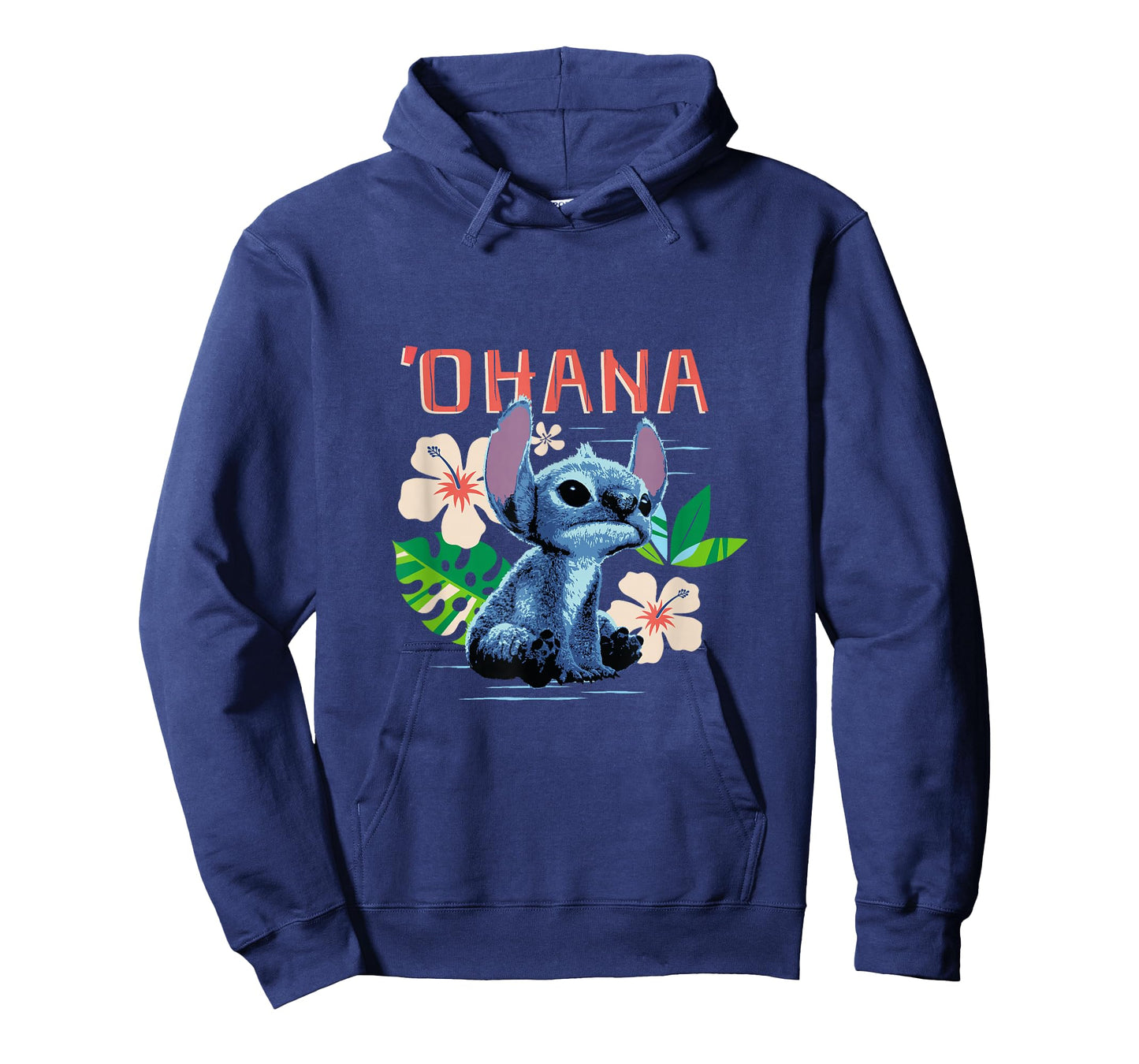 Disney Lilo & Stitch Ohana Sitting Stitch Cute Logo T-Shirt