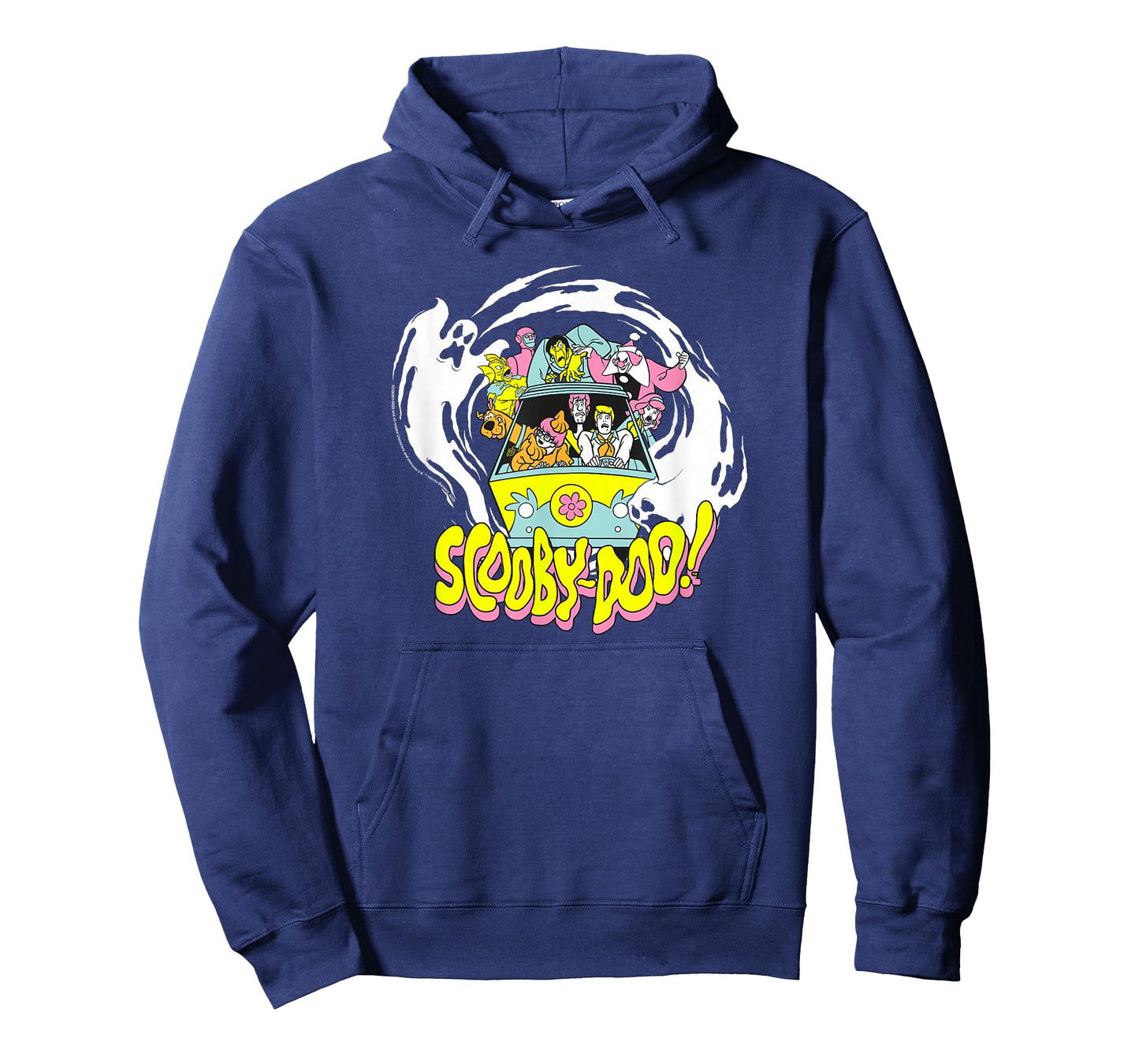Scooby-Doo Mystery Machine Scary Ghosts Front View T-Shirt