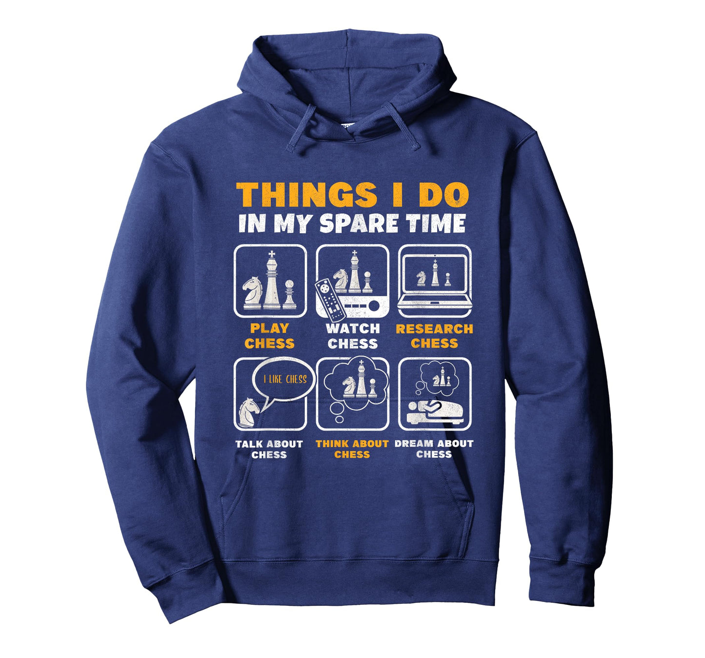 Funny Chess Player Things I Do In My Spare Time T-Shirt