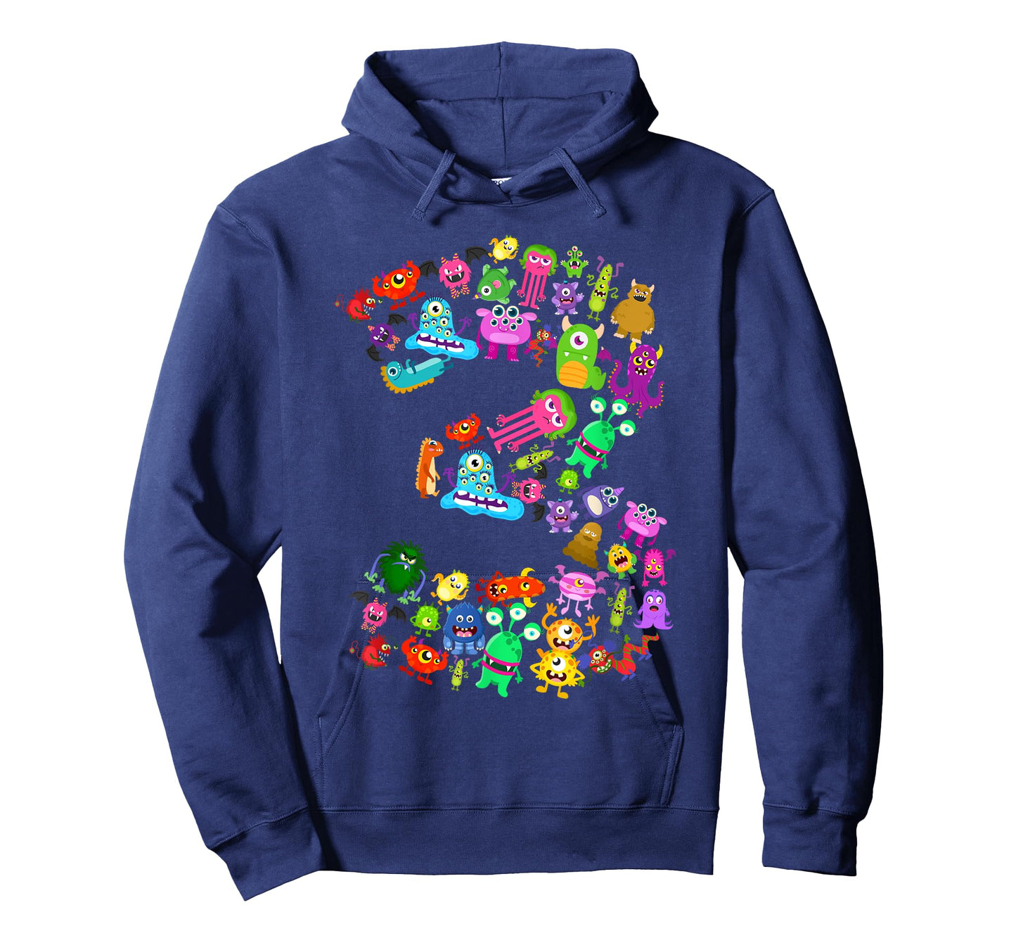 3rd Birthday Party Monster Themed Number 3 Little Monster T-Shirt