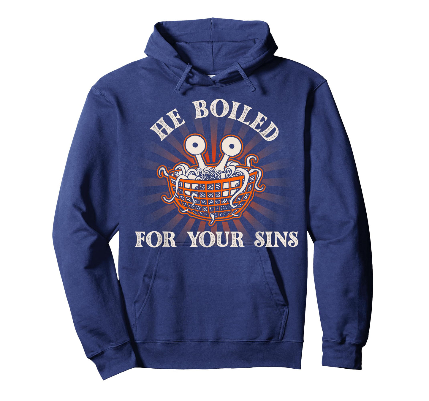 He Boiled For Your Sins Pastafarian Flying Spaghetti Monster T-Shirt