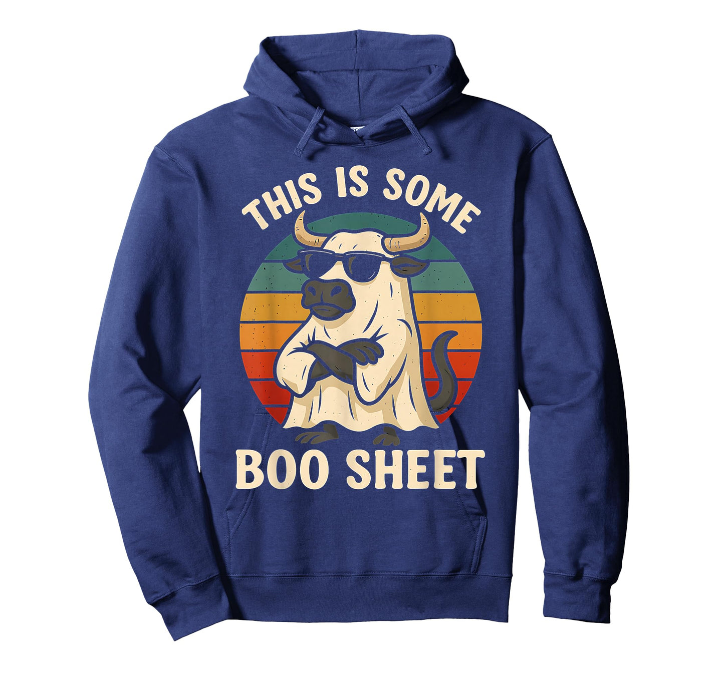 This is Boo Sheet Ghost Spooky Bull Halloween Costume T-Shirt