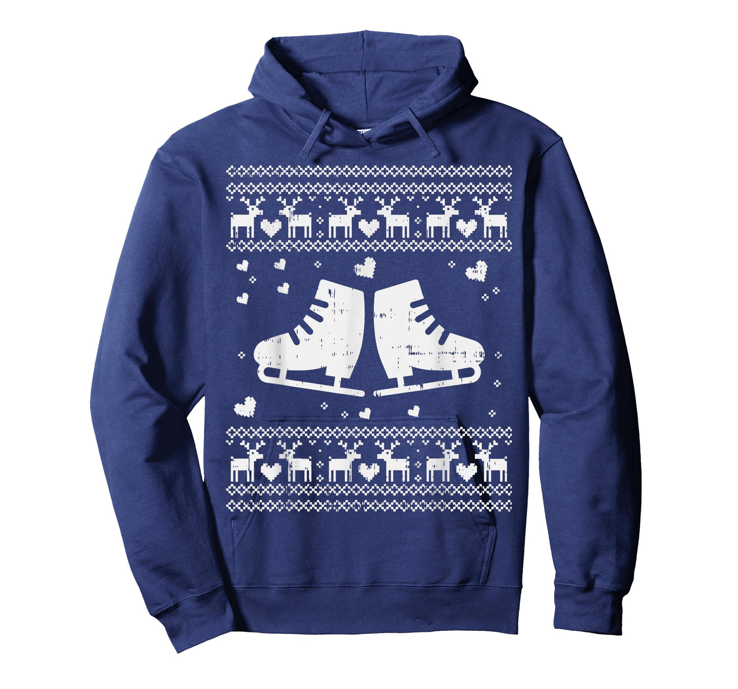 Ugly Christmas Ice Skater Shirt Skate Skating Shoe Girl Gift T-Shirt
