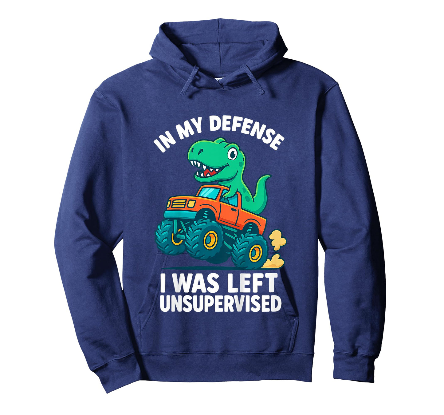 Kids Monster Truck Dinosaur Meme Humor T-Shirt