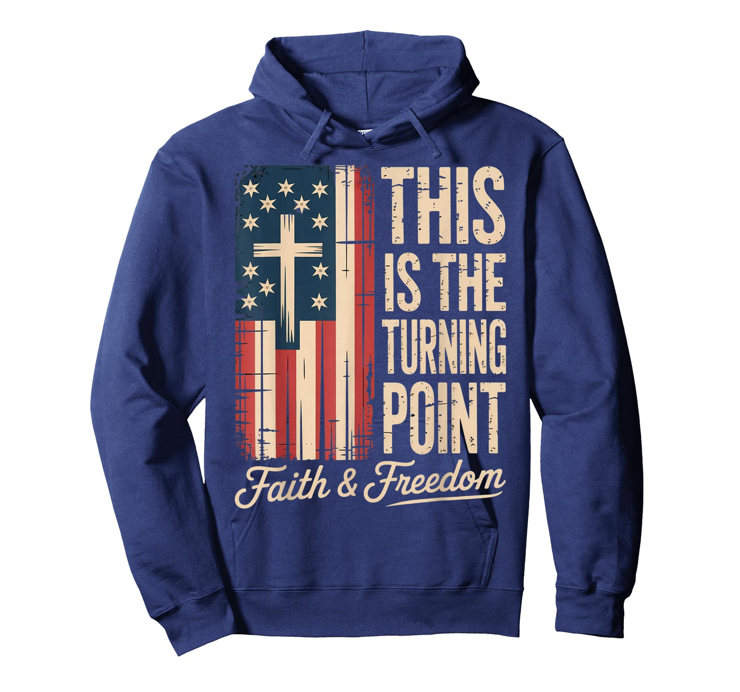 This is The Turning Point Patriotic Faith USA T-Shirt