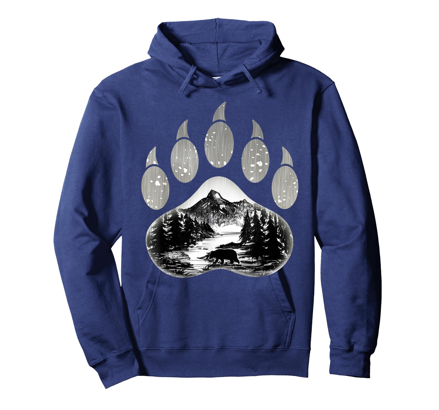 Native American Indian Bear Claws Funny Mountain Animal Gift T-Shirt